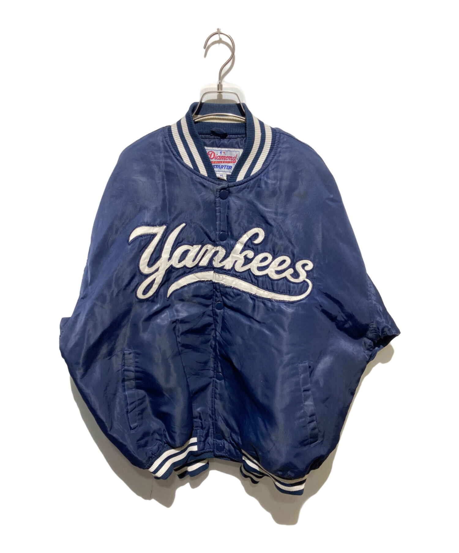 中古・古着通販】STARTER (スターター) ヤンキーススタジャン ネイビー