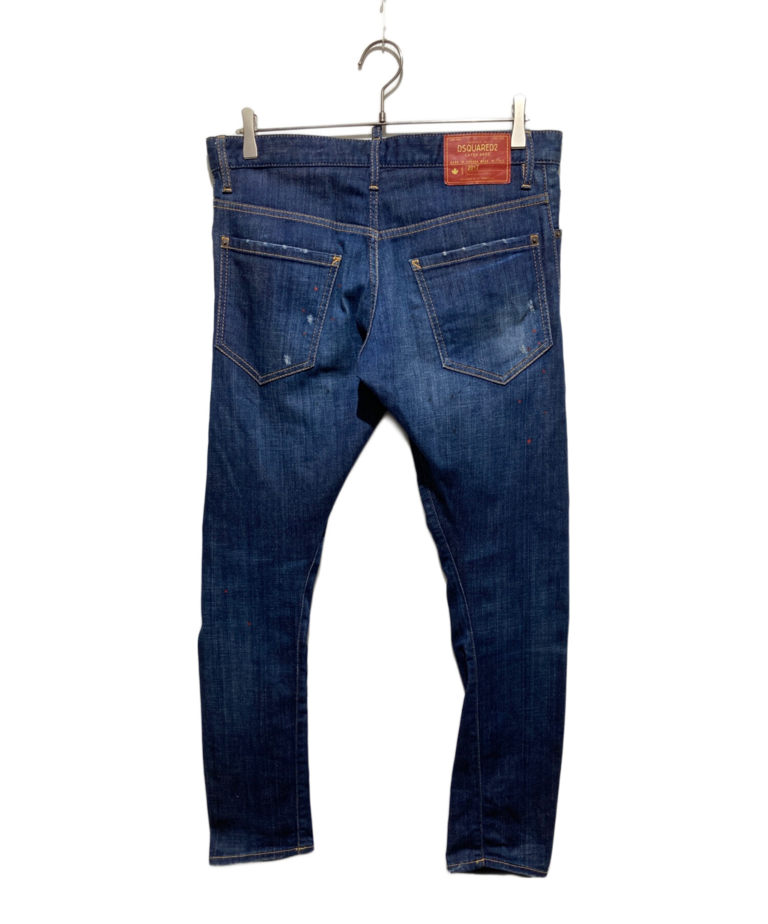 中古・古着通販】DSQUARED2 (ディースクエアード) ペイントデニム