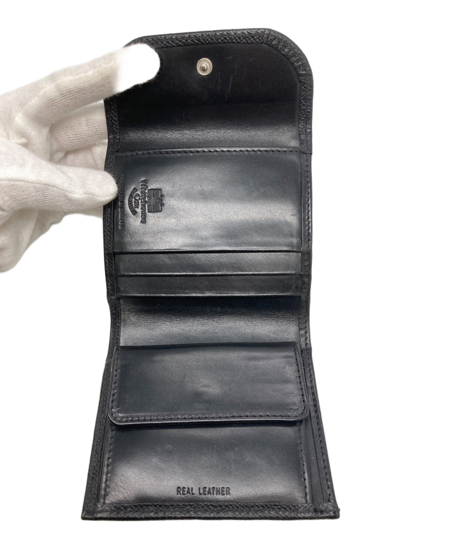 ホワイトハウスコックス　三つ折り財布　中古 中古・古着通販】Whitehouse Cox (ホワイトハウスコックス) 3つ折り