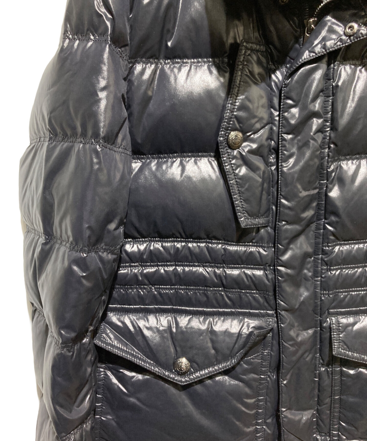 BURBERRY BLACK LABEL ダウンコート 中古・古着通販】BURBERRY BLACK LABEL (バーバリーブラックレーベル