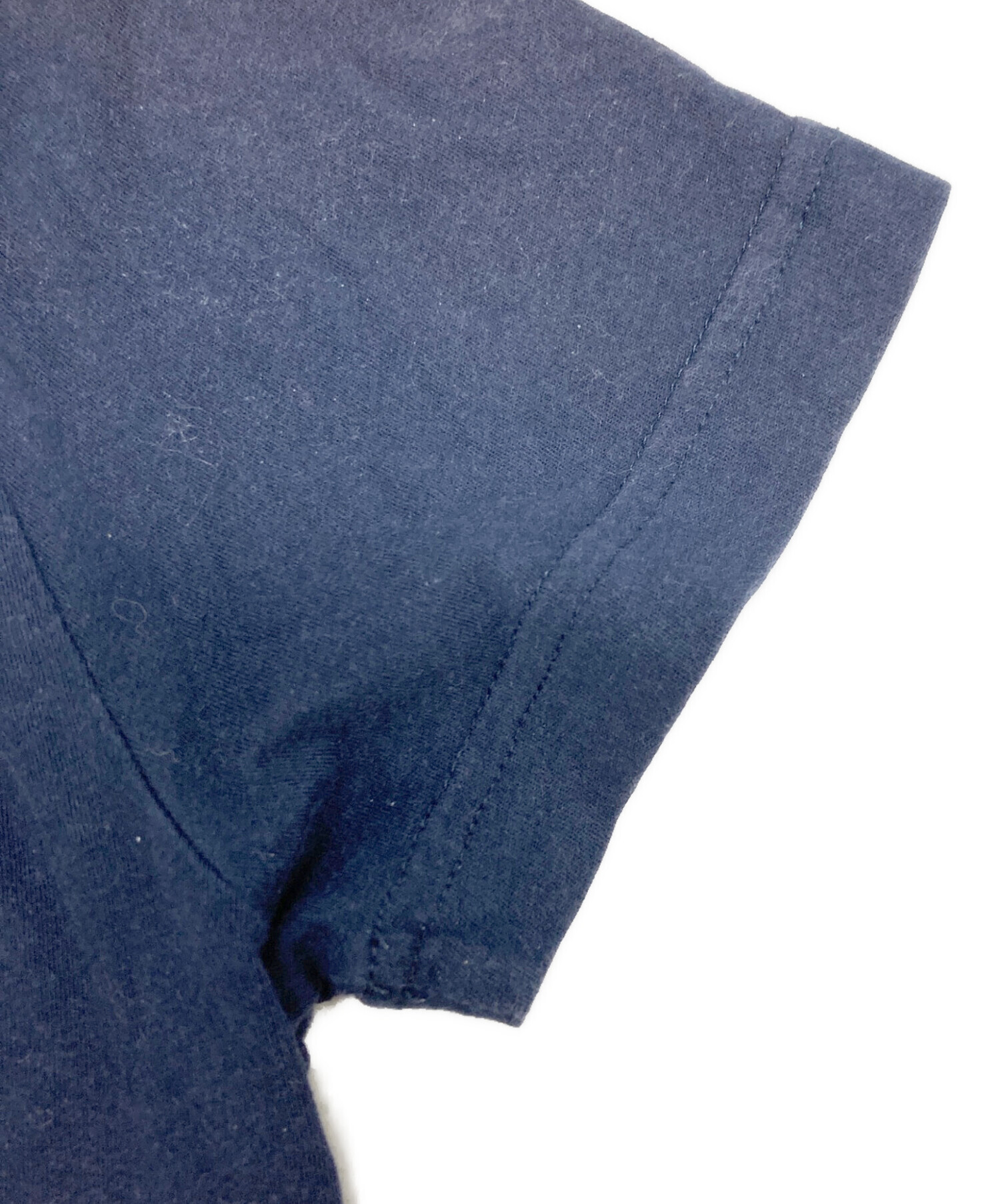 中古・古着通販】PRADA (プラダ) VネックTシャツ ネイビー サイズ:S