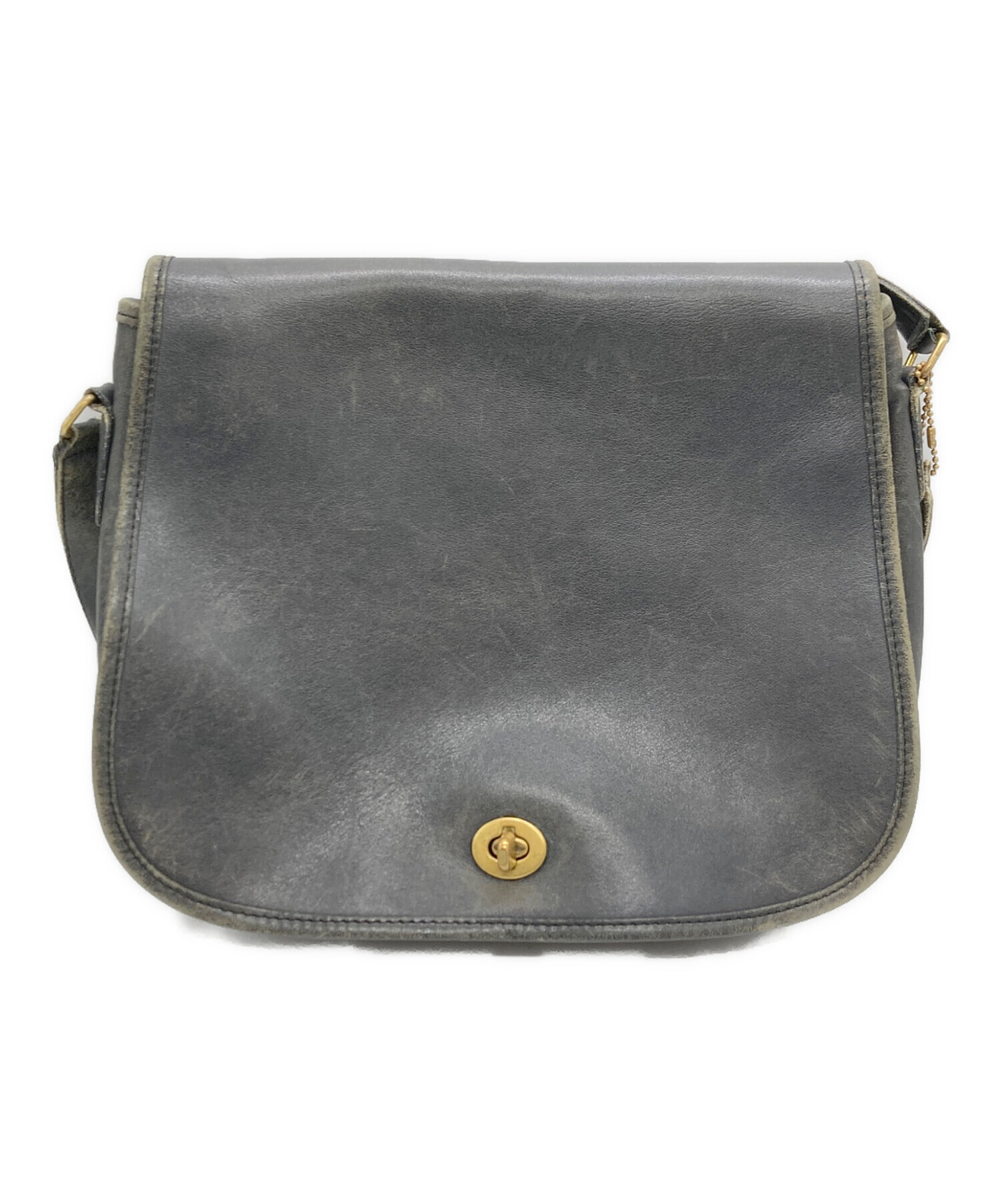中古・古着通販】COACH (コーチ) OLD ターンロックレザーショルダー