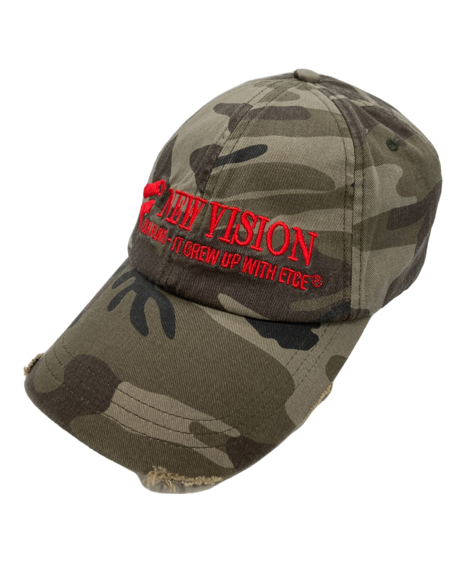 ETCE NEW VISION 迷彩柄 キャップ 2個セット 中古・古着通販】ETCE (イーティーシーイー) NEW VISION CAMO CAP