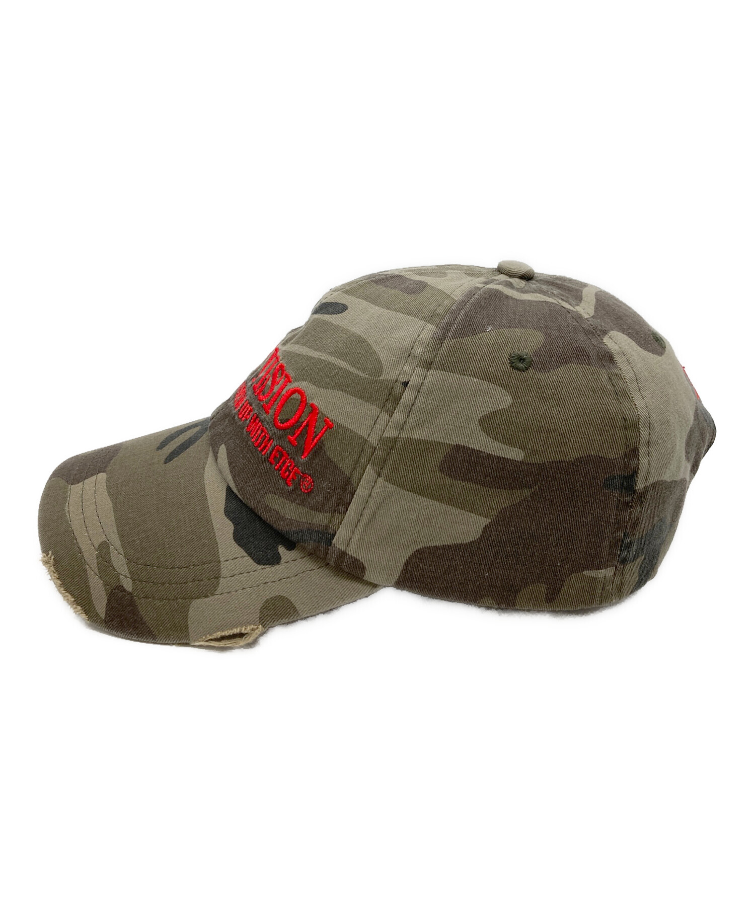 ETCE NEW VISION 迷彩柄 キャップ 2個セット 中古・古着通販】ETCE (イーティーシーイー) NEW VISION CAMO CAP