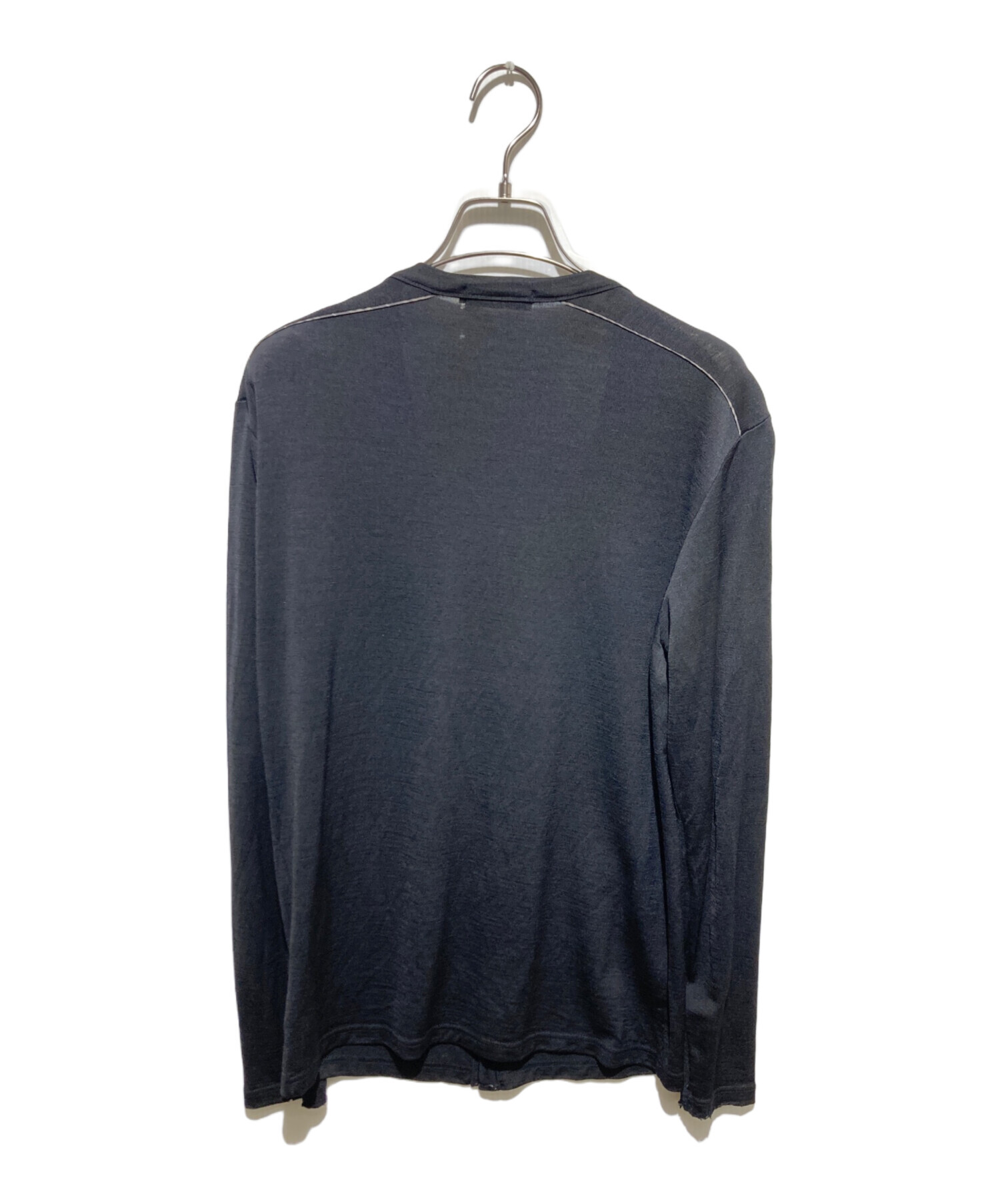 BURBERRY BLUE LABEL バーバリー カーディガン ブラック 長袖 中古・古着通販】BURBERRY BLUE LABEL (バーバリー ブルー レーベル
