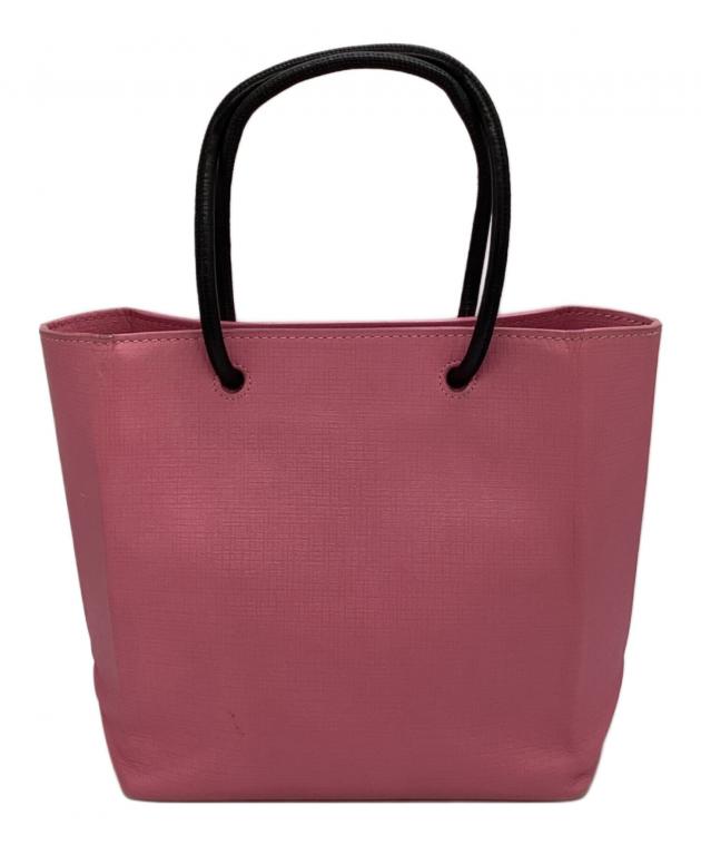 BALENCIAGA ショッピングトートxxs ピンク 中古・古着通販】BALENCIAGA (バレンシアガ) ショッピングトートXXS