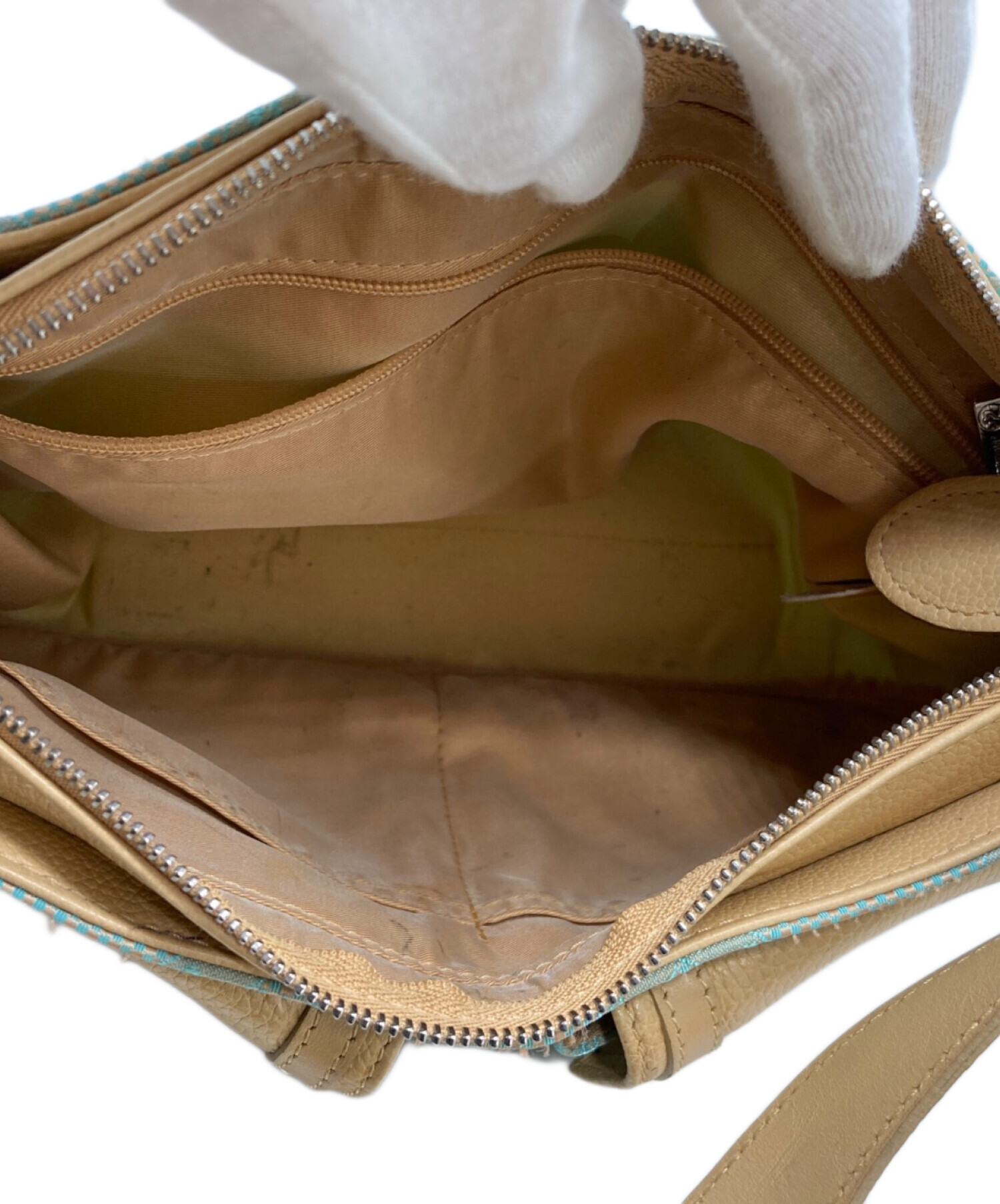 中古・古着通販】LONGCHAMP (ロンシャン) ショルダーバッグ ブルー