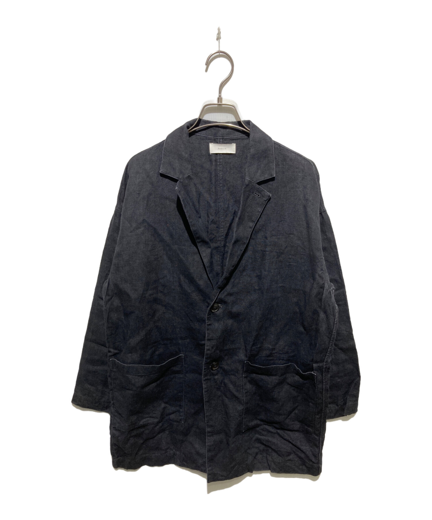 中古・古着通販】KAGURE (カグレ) リネンテーラードジャケット