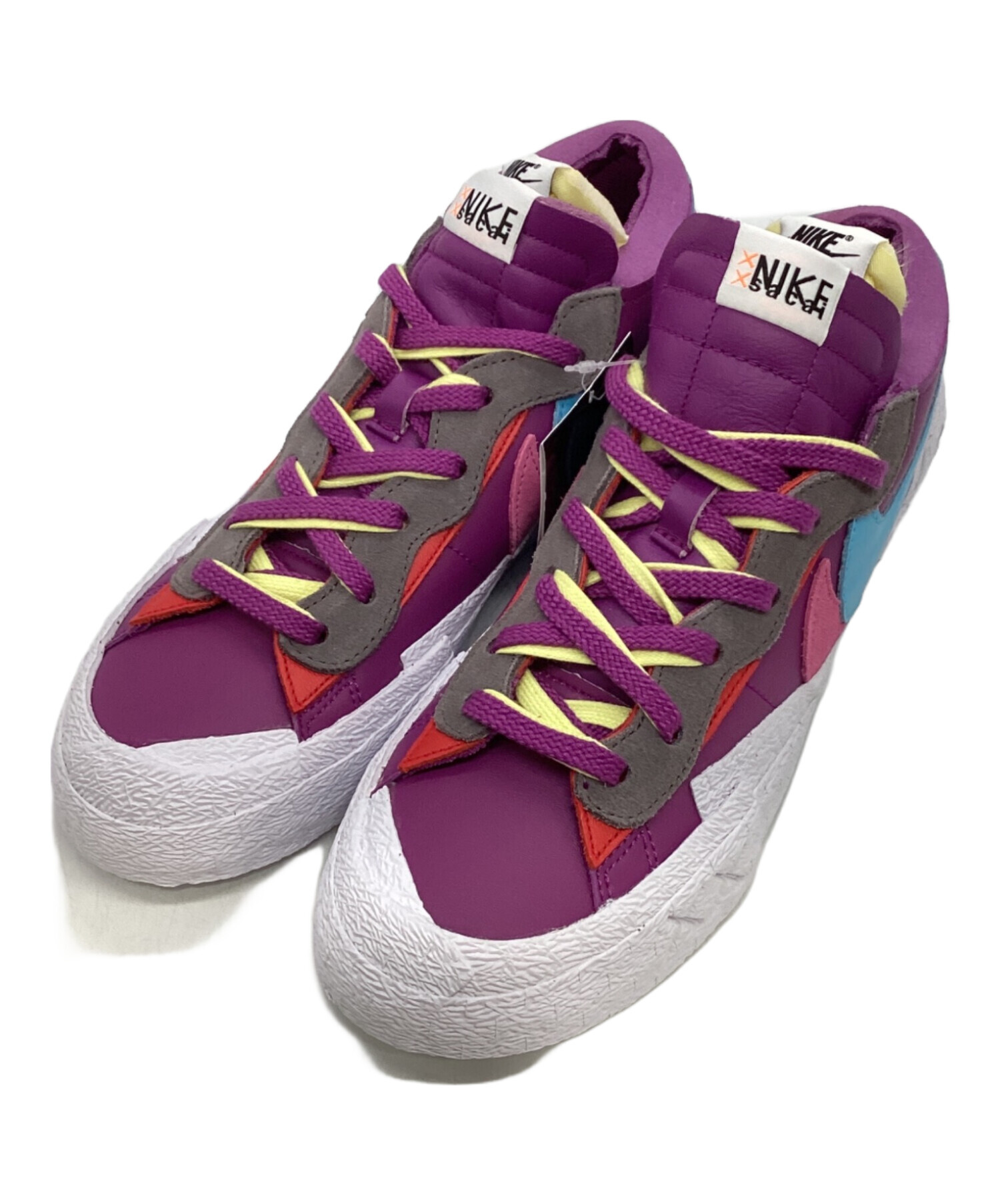 中古・古着通販】NIKE (ナイキ) sacai (サカイ) BLAZER LOW パープル