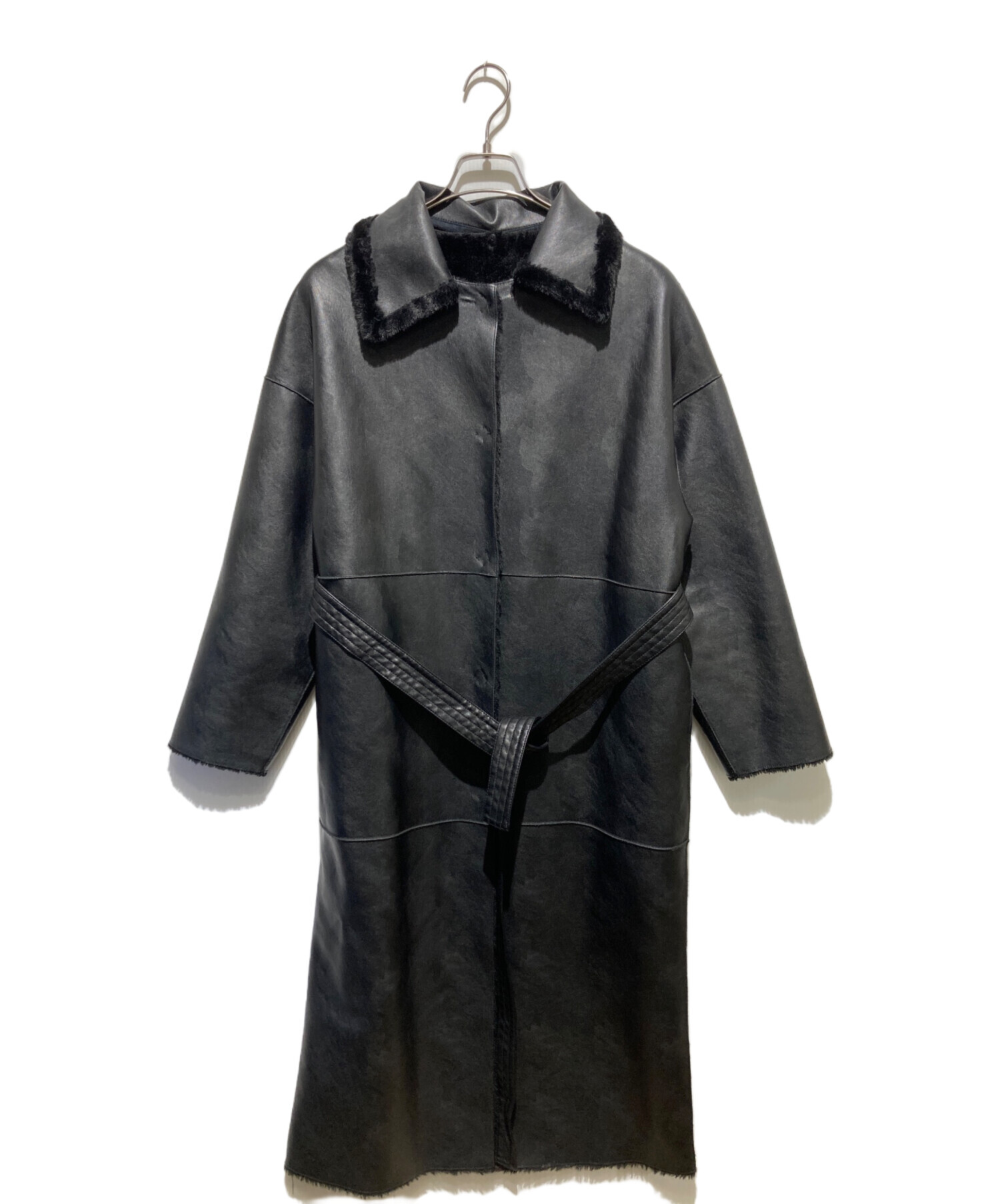 中古・古着通販】Ameri (アメリ) メニーウェイフェイクボアコート