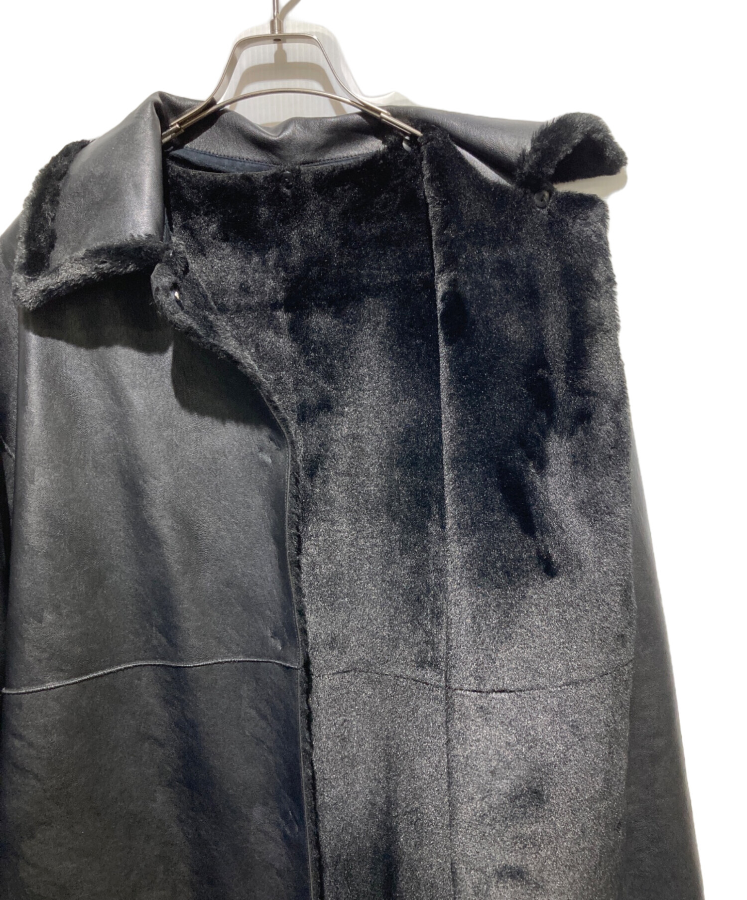 中古・古着通販】Ameri (アメリ) メニーウェイフェイクボアコート