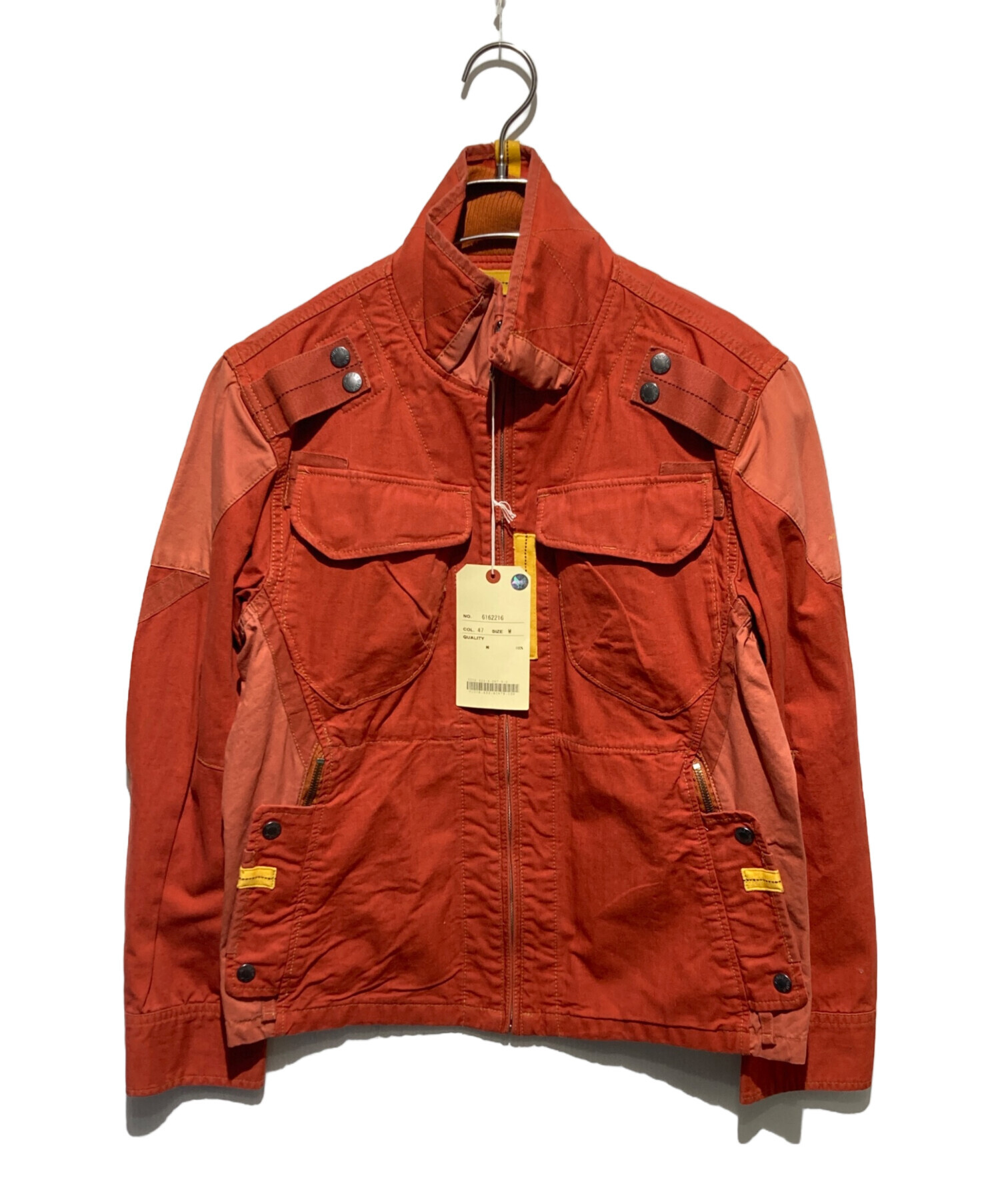 中古・古着通販】AVIREX (アヴィレックス) ジップミリタリーブルゾン