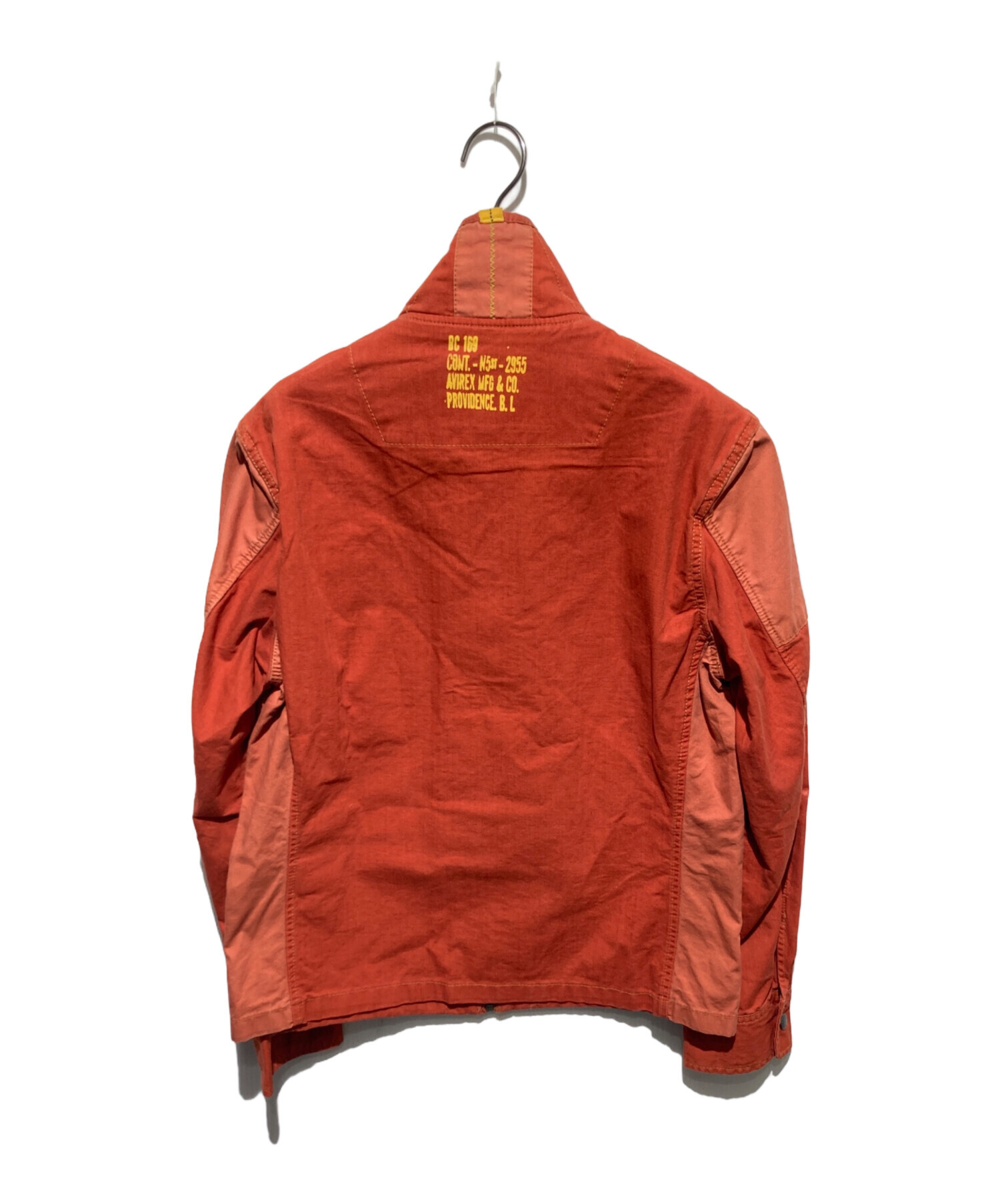 中古・古着通販】AVIREX (アヴィレックス) ジップミリタリーブルゾン