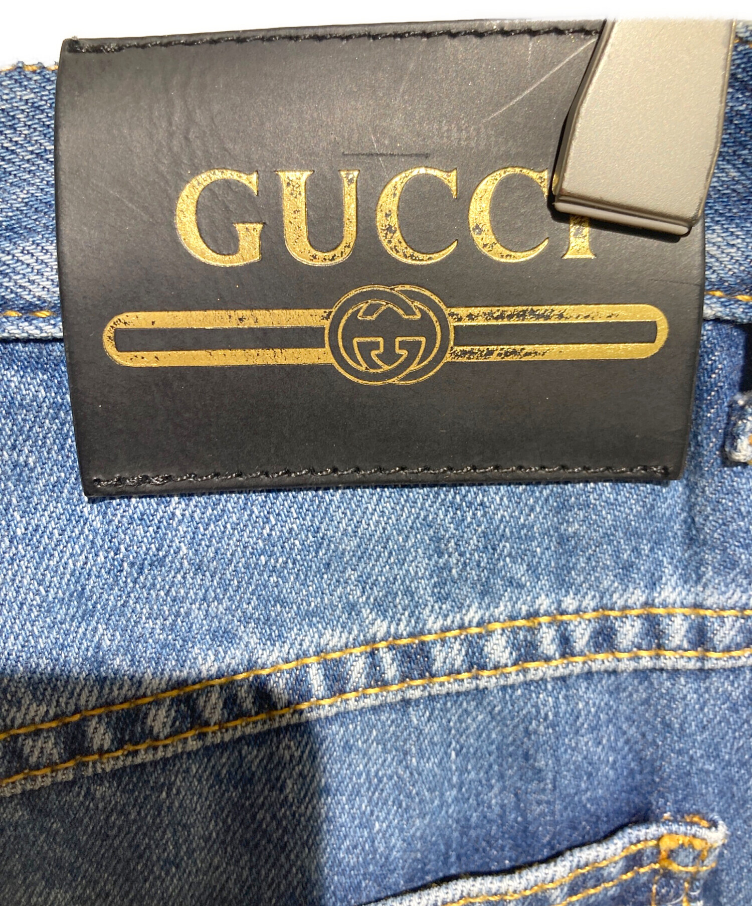 中古・古着通販】GUCCI (グッチ) ホースビット付き 80s フィット 中古・古着通販】GUCCI (グッチ) ホースビット付き 80s フィット