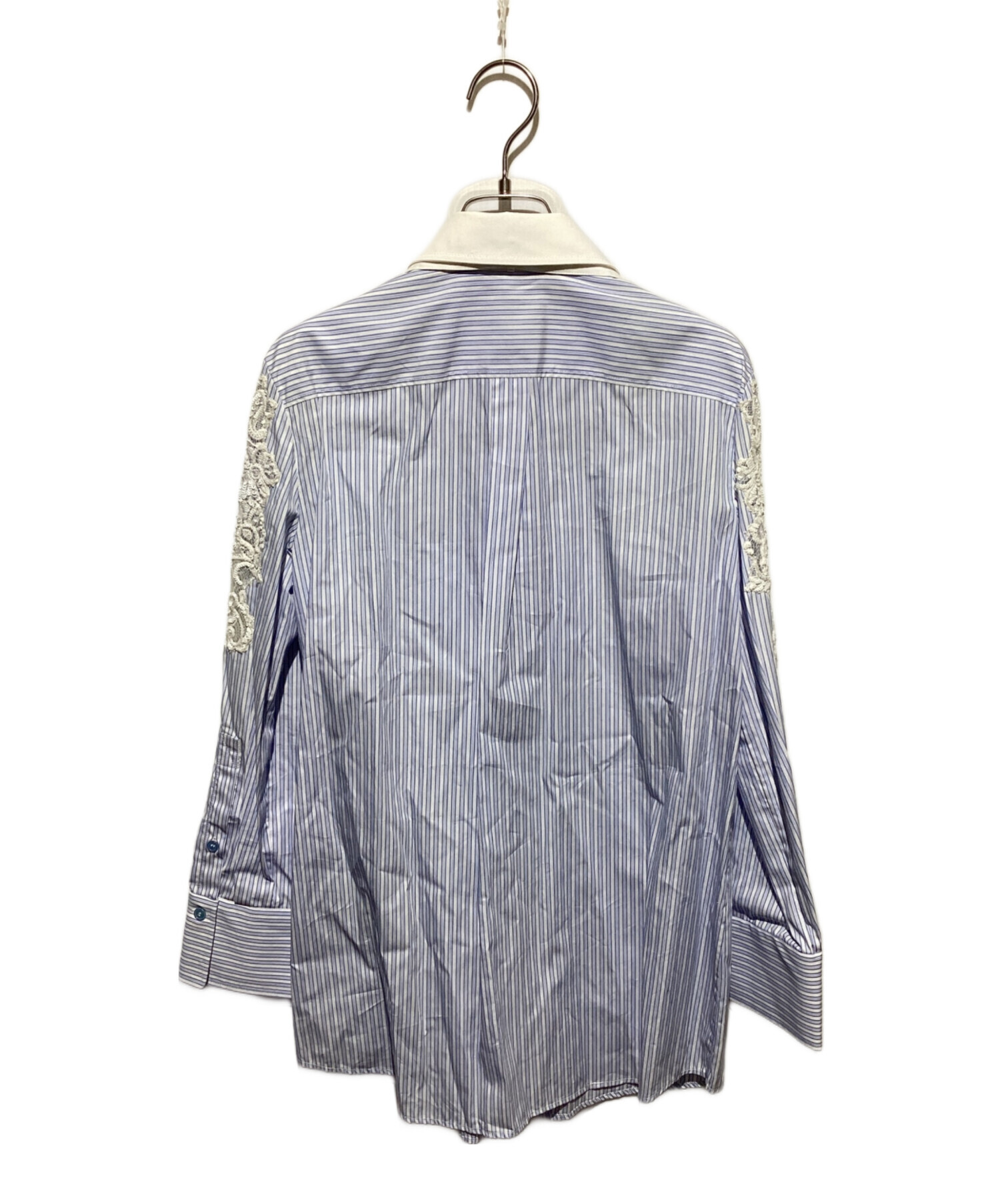未使用　VALENTINO ヴァレンティノ　アイボリー ブラウス　レース 中古・古着通販】VALENTINO (ヴァレンティノ) Leisure blouse/レース