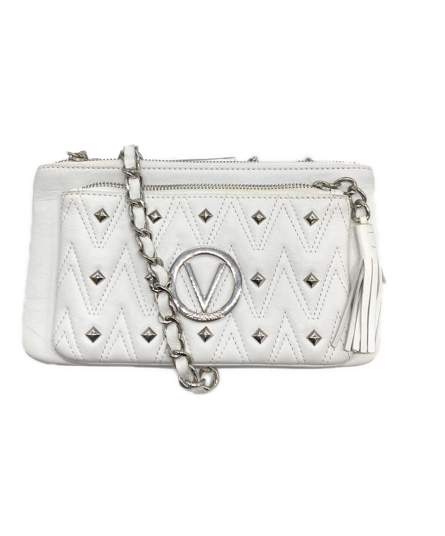 中古・古着通販】VALENTINO (ヴァレンティノ) スタッズクロスボディー 