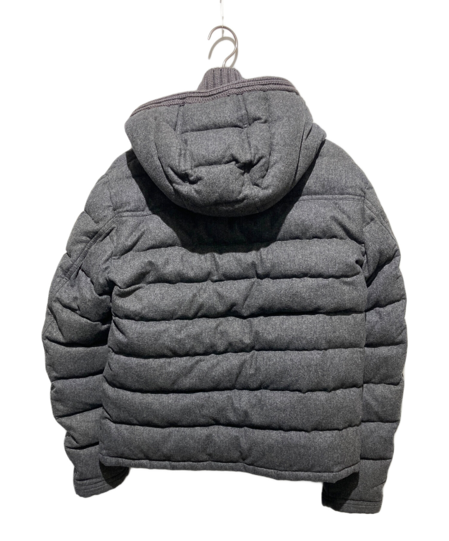 モンクレール MONCLER カヌート CANUT グレー フード付き ウール 美品