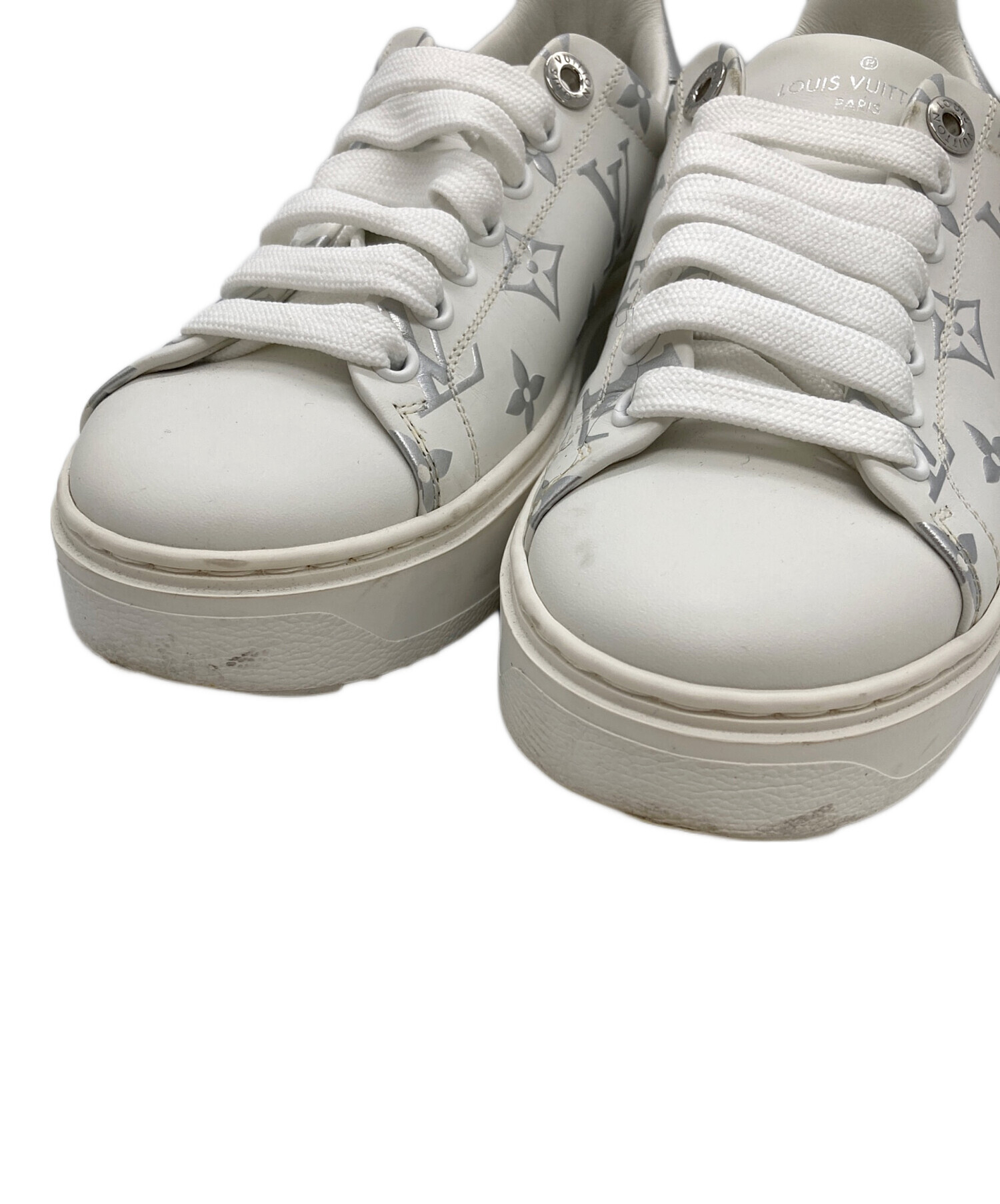 ルイヴィトン　タイムアウトライン　モノグラム　スニーカー　シューズ 中古・古着通販】LOUIS VUITTON (ルイ ヴィトン) タイムアウトライン