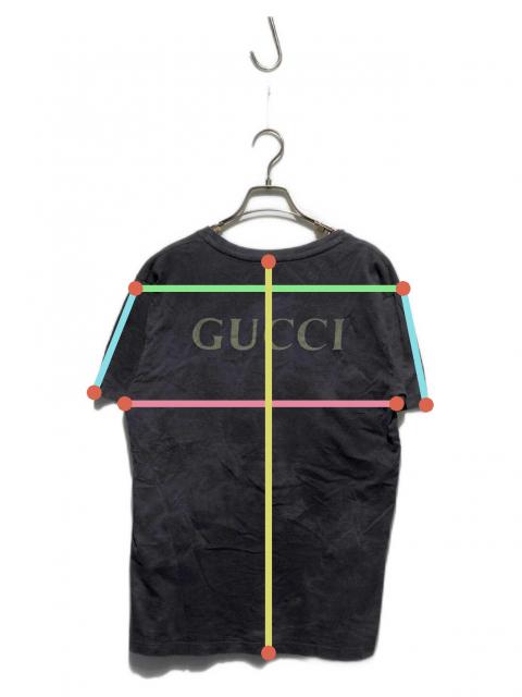 中古・古着通販】GUCCI (グッチ) AC/DC タイダイグラフィック Tシャツ