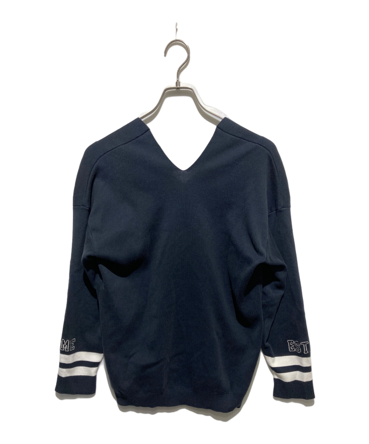 中古・古着通販】VALENTINO (ヴァレンティノ) 22AW Vネックニット