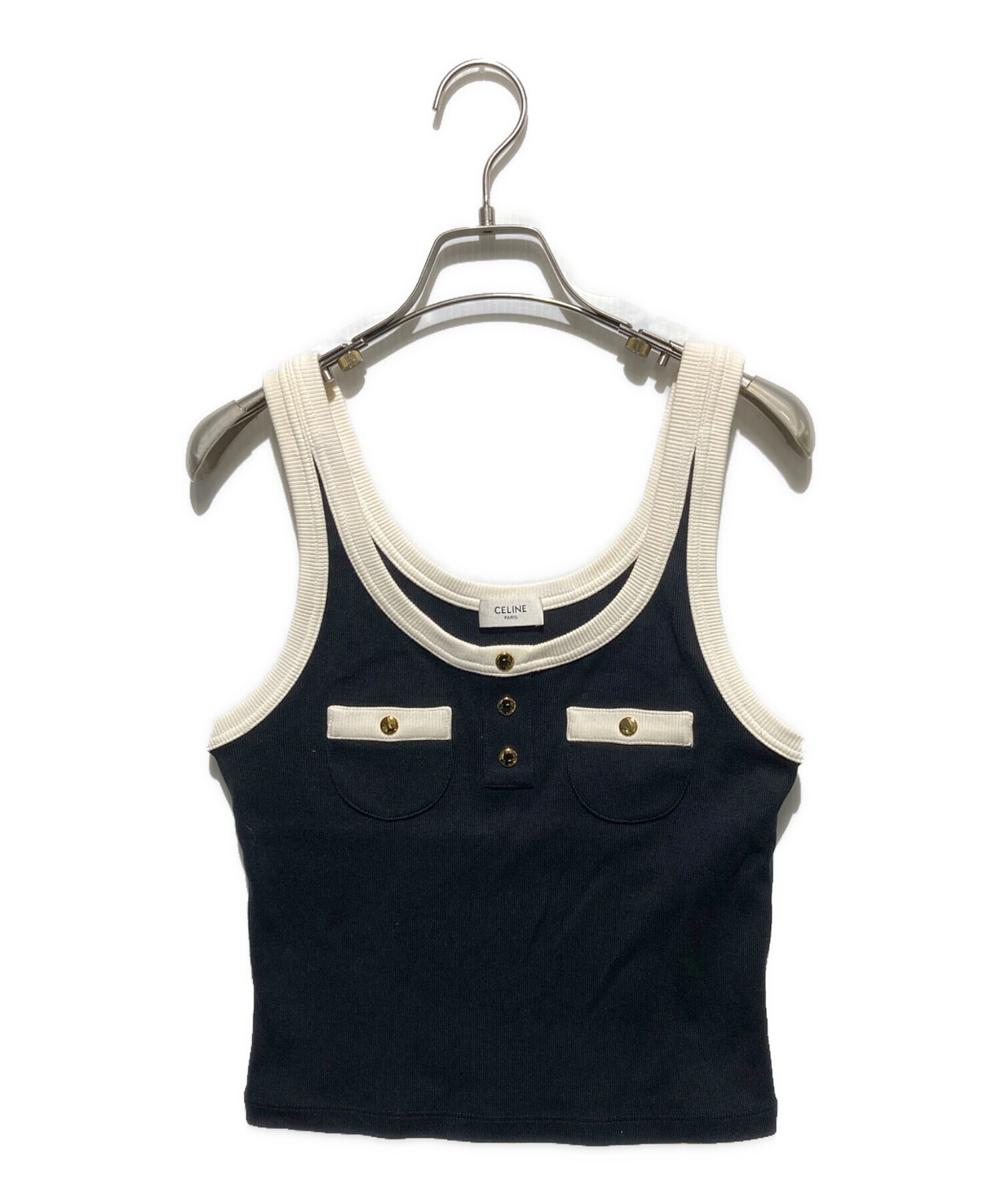 中古・古着通販】CELINE (セリーヌ) タンクトップ/コットンジャージー