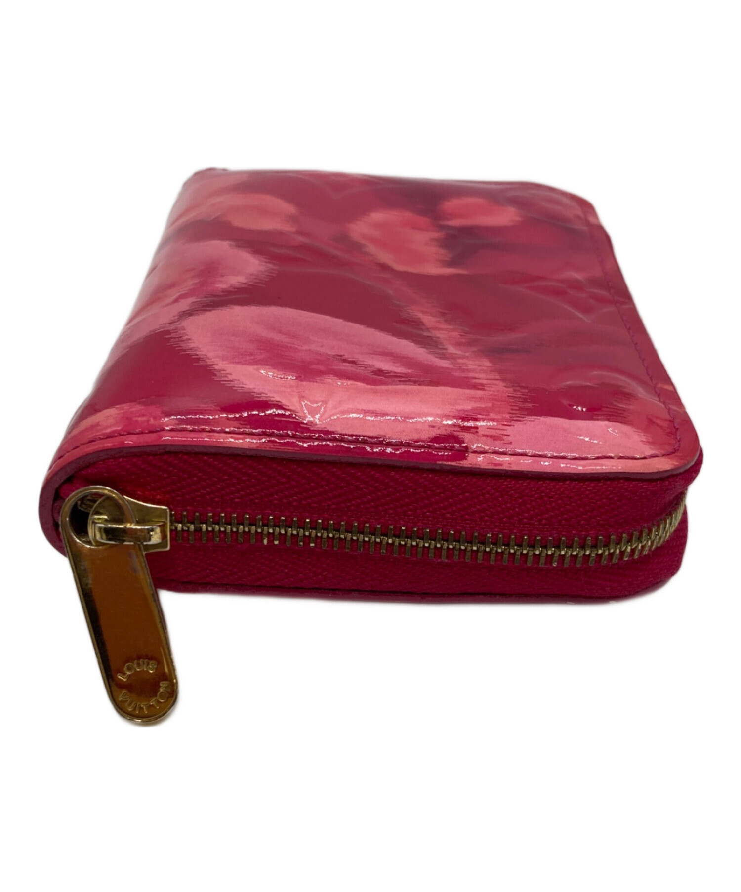 再値下げ【ルイヴィトン】美品 モノグラム ヴェルニ ジッピーパースレッド 中古・古着通販】LOUIS VUITTON (ルイ ヴィトン) ヴェルニ ジッピー