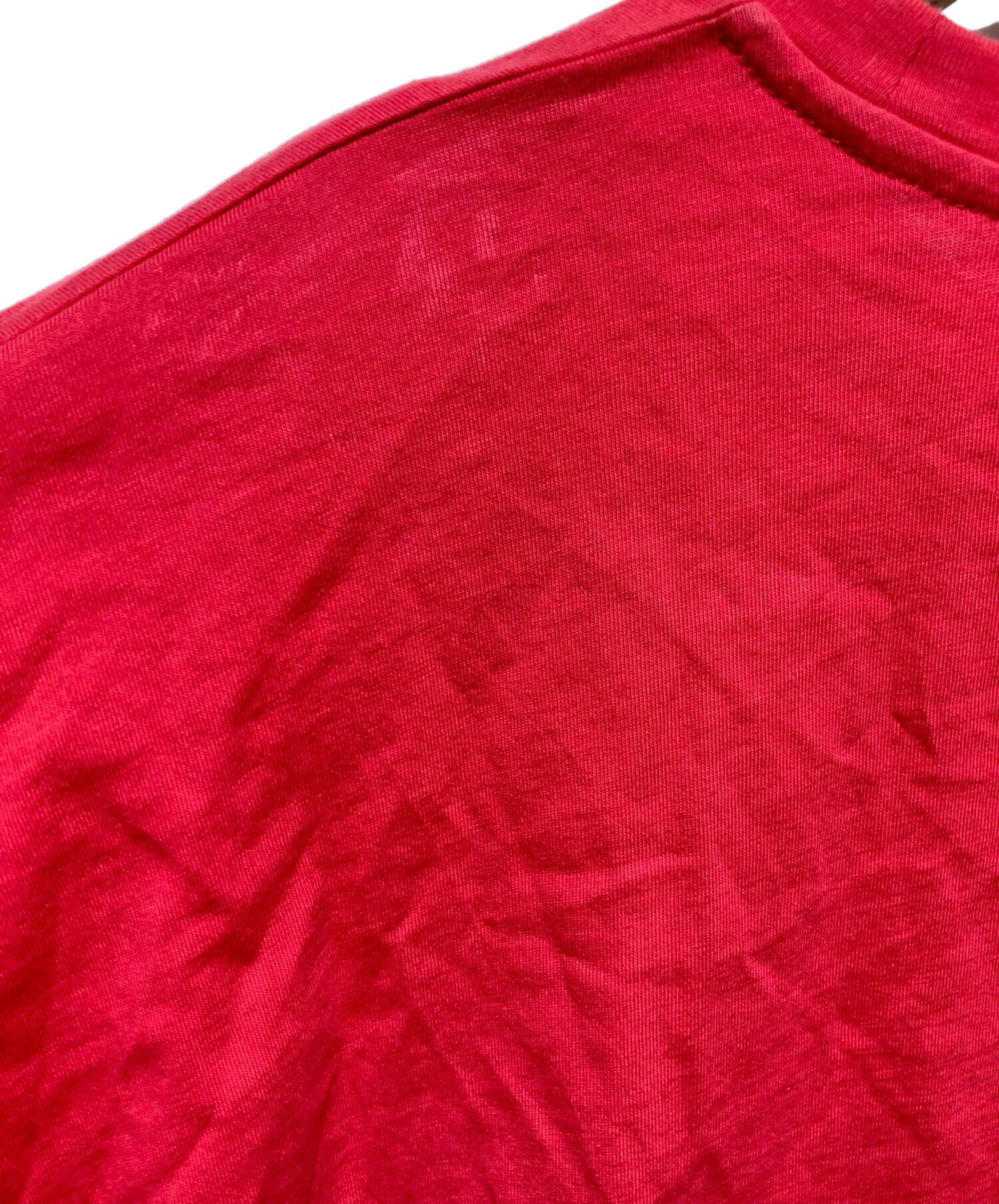 中古・古着通販】BALMAIN (バルマン) クロップドtシャツ レッド サイズ 