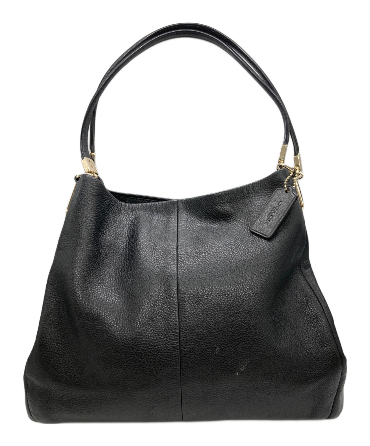 中古・古着通販】COACH (コーチ) レザーショルダーバッグ/マディソン 