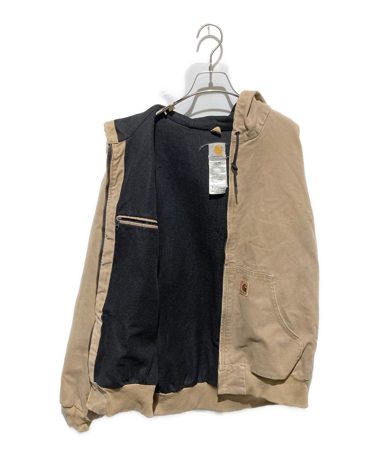 Carhartt ナイロンジャケット XL ベージュ 中古・古着通販】CarHartt (カーハート) アクティブジャケット