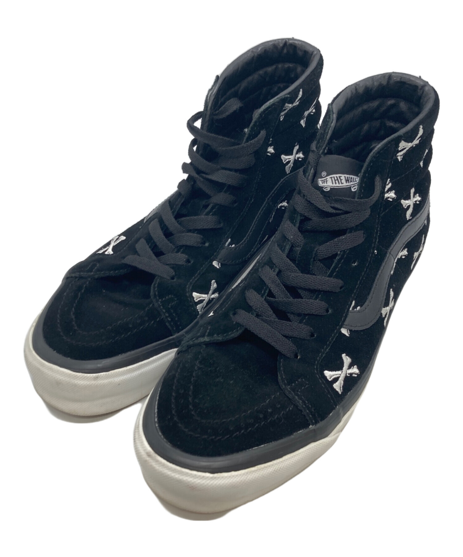 WTAPS ダブルタップス スニーカー 28cm 黒 【古着】【中古】【送料無料】 中古・古着通販】VANS (ヴァンズ) WTAPS (ダブルタップス) クロス