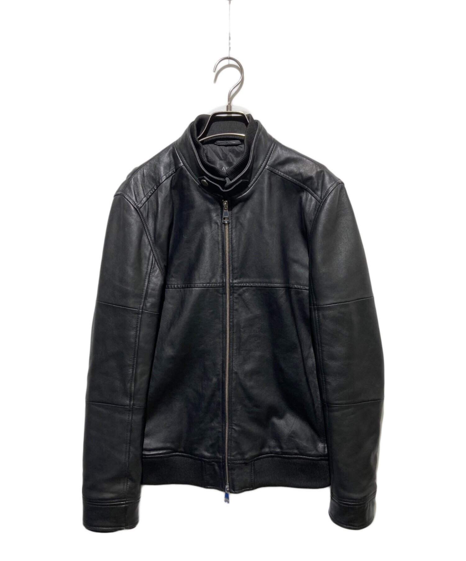 中古・古着通販】AKM (エーケーエム) 裏地キルティングシープレザー