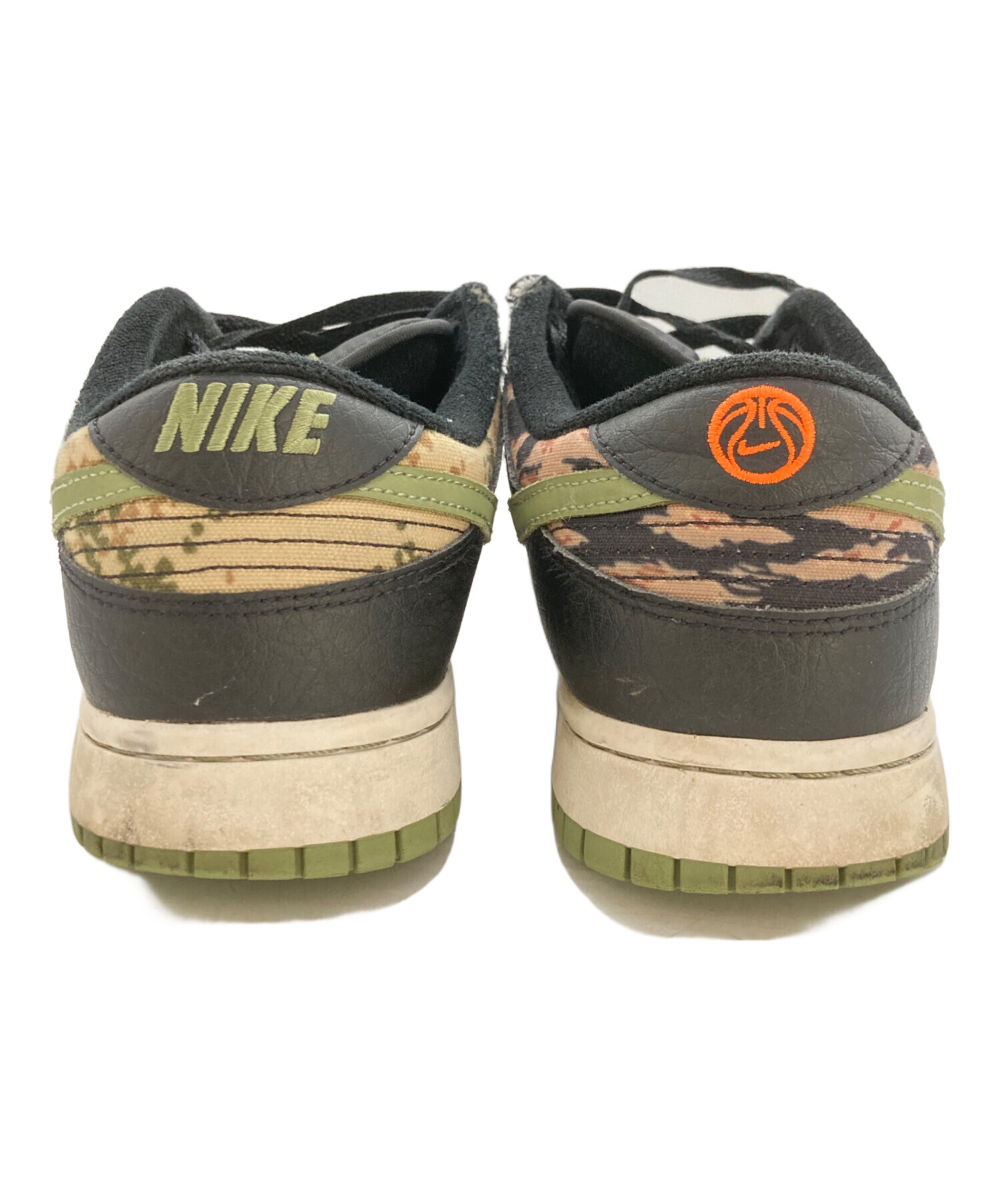 中古・古着通販】NIKE (ナイキ) DUNK LOW SE Sail Multi-Camo グリーン 