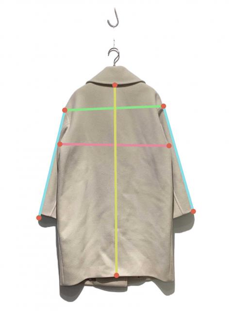 中古・古着通販】IENA (イエナ) ダブルモッサコート ベージュ サイズ