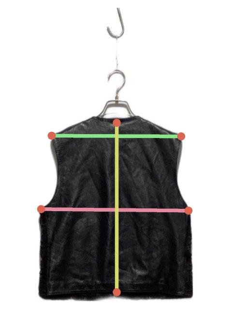 中古・古着通販】FENDI (フェンディ) ズッカ柄シャギーファーレザー