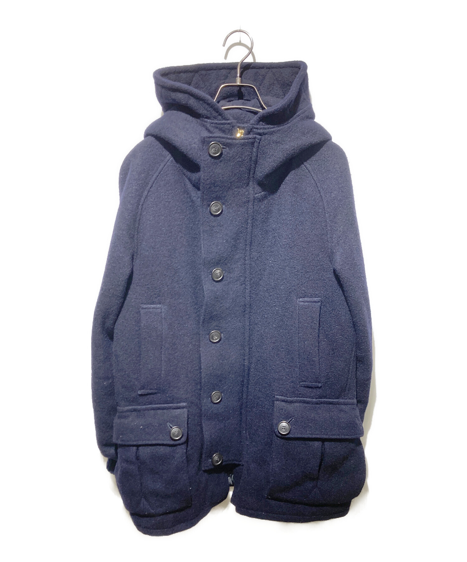 中古・古着通販】EEL (イール) オーロラマンコート ネイビー サイズ:S