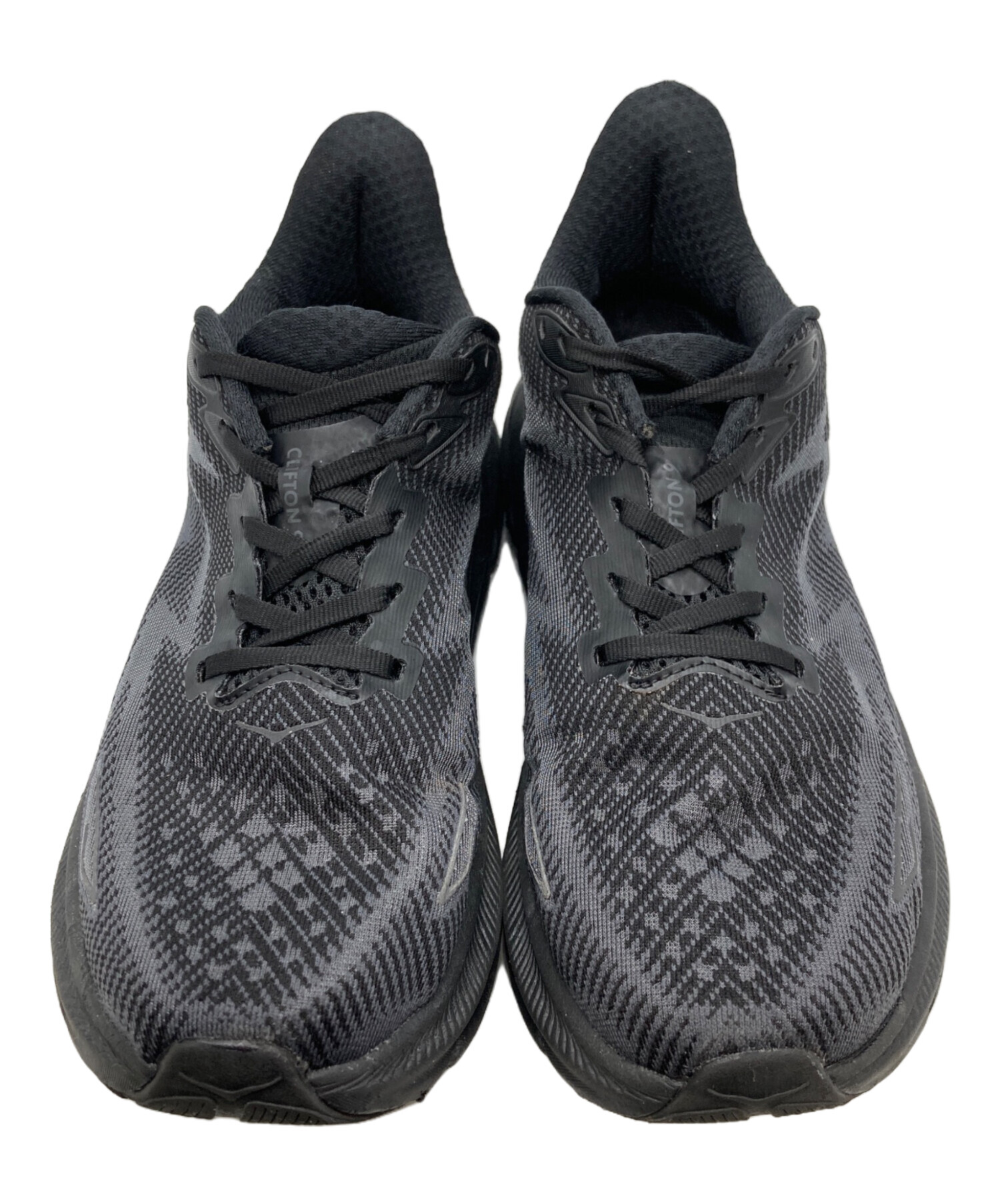 ホカオネオネ　クリフトン9 中古品 中古・古着通販】HOKA (ホカ) クリフトン 9 ワイド ブラック サイズ