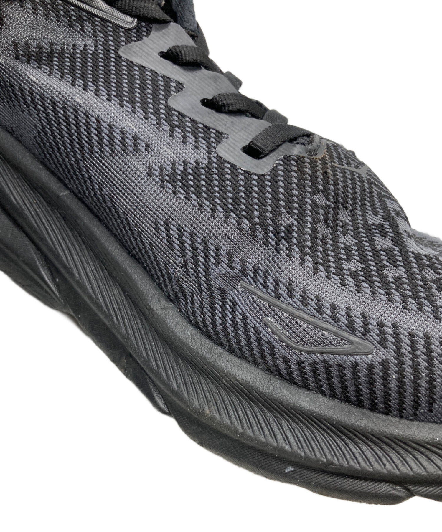 中古・古着通販】HOKA (ホカ) クリフトン 9 ワイド ブラック サイズ
