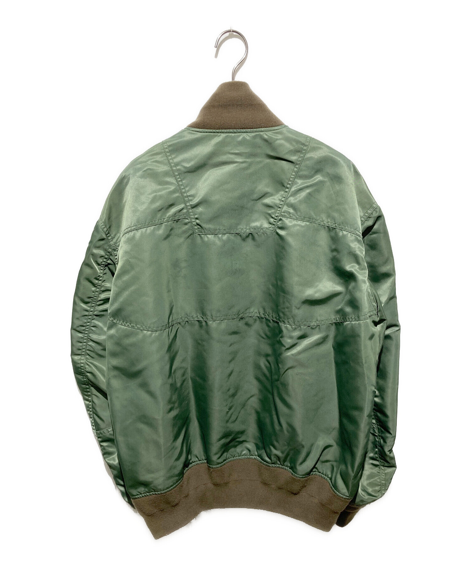 中古・古着通販】sacai (サカイ) 17SS MA-1 Blouson カーキ サイズ:2