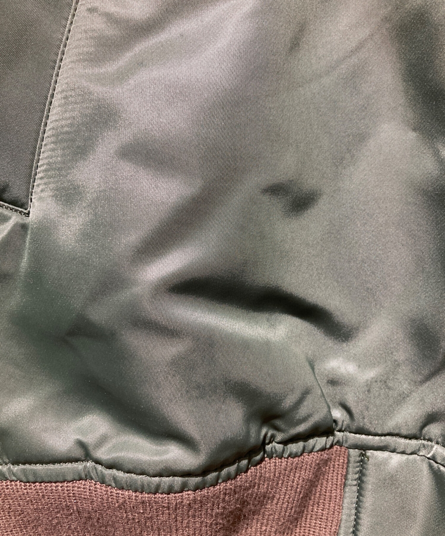 中古・古着通販】sacai (サカイ) 17SS MA-1 Blouson カーキ サイズ:2