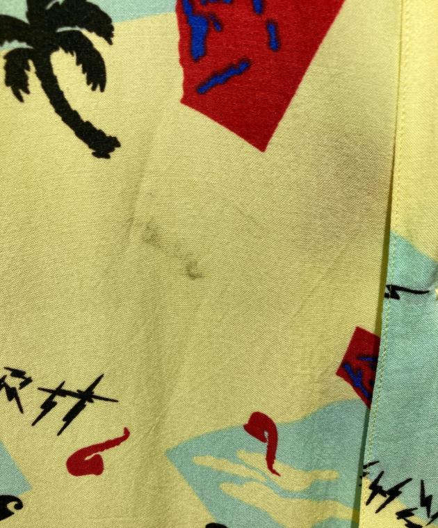 tsukubaxaさん専用 中古・古着通販】CarHartt (カーハート) アロハシャツ イエロー サイズ