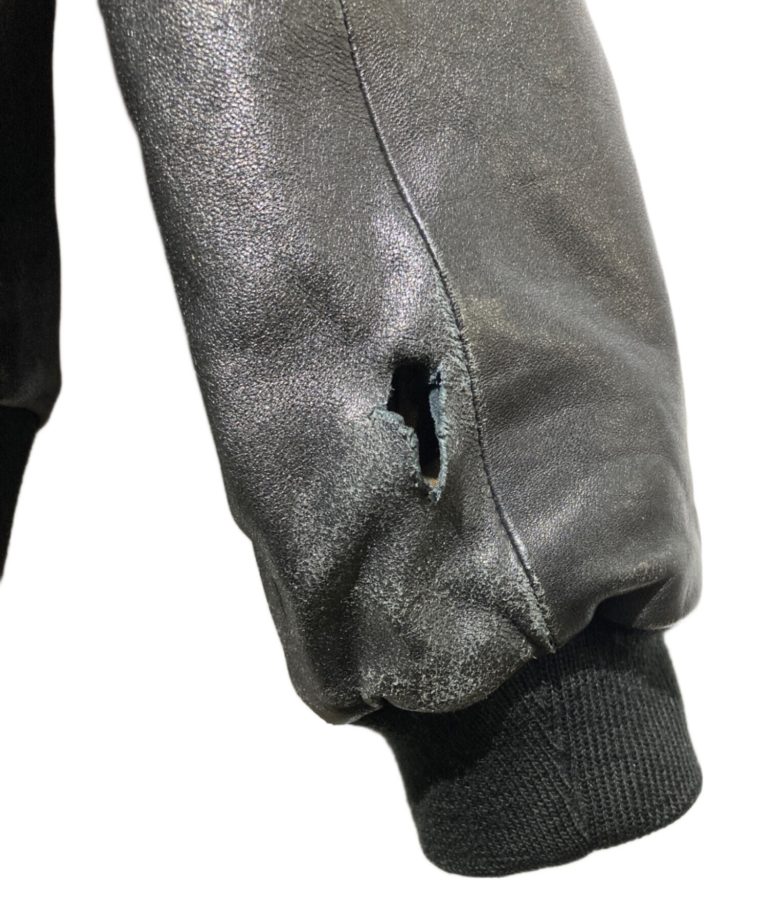 中古・古着通販】EURO VINTAGE (ユーロヴィンテージ) 裏総柄レザー