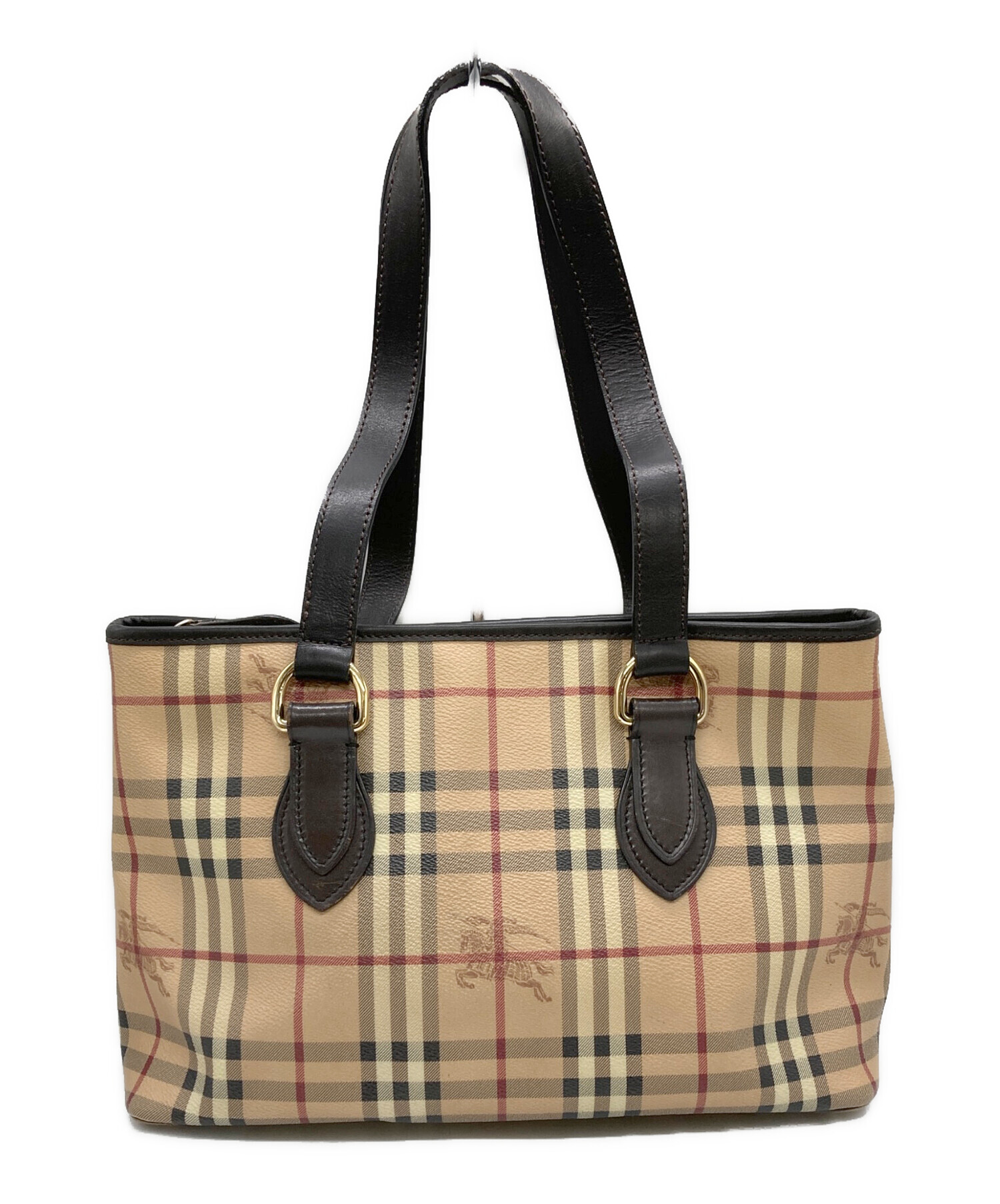 中古・古着通販】BURBERRY (バーバリー) ノヴァチェックトートバッグ 
