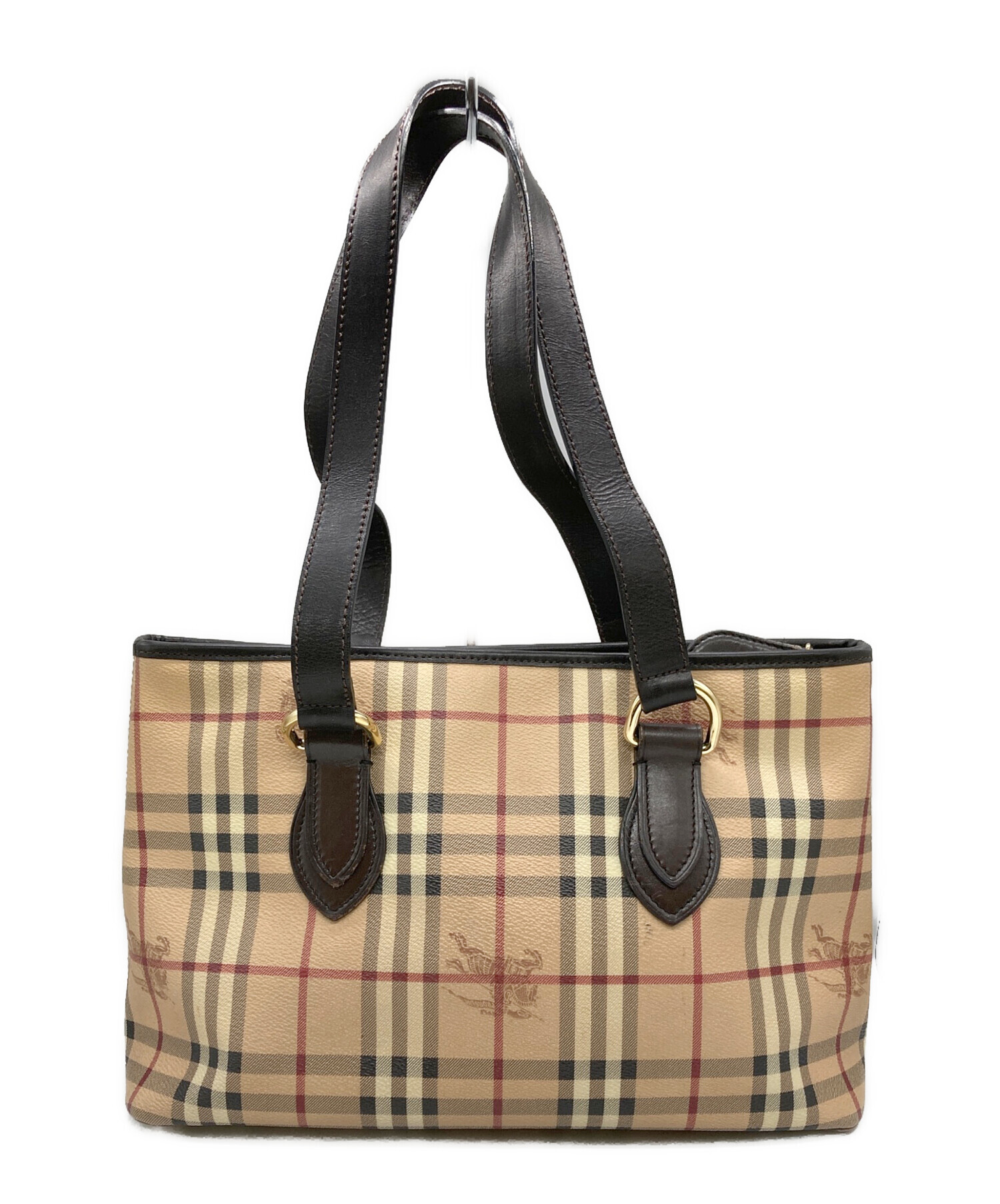 中古・古着通販】BURBERRY (バーバリー) ノヴァチェックトートバッグ