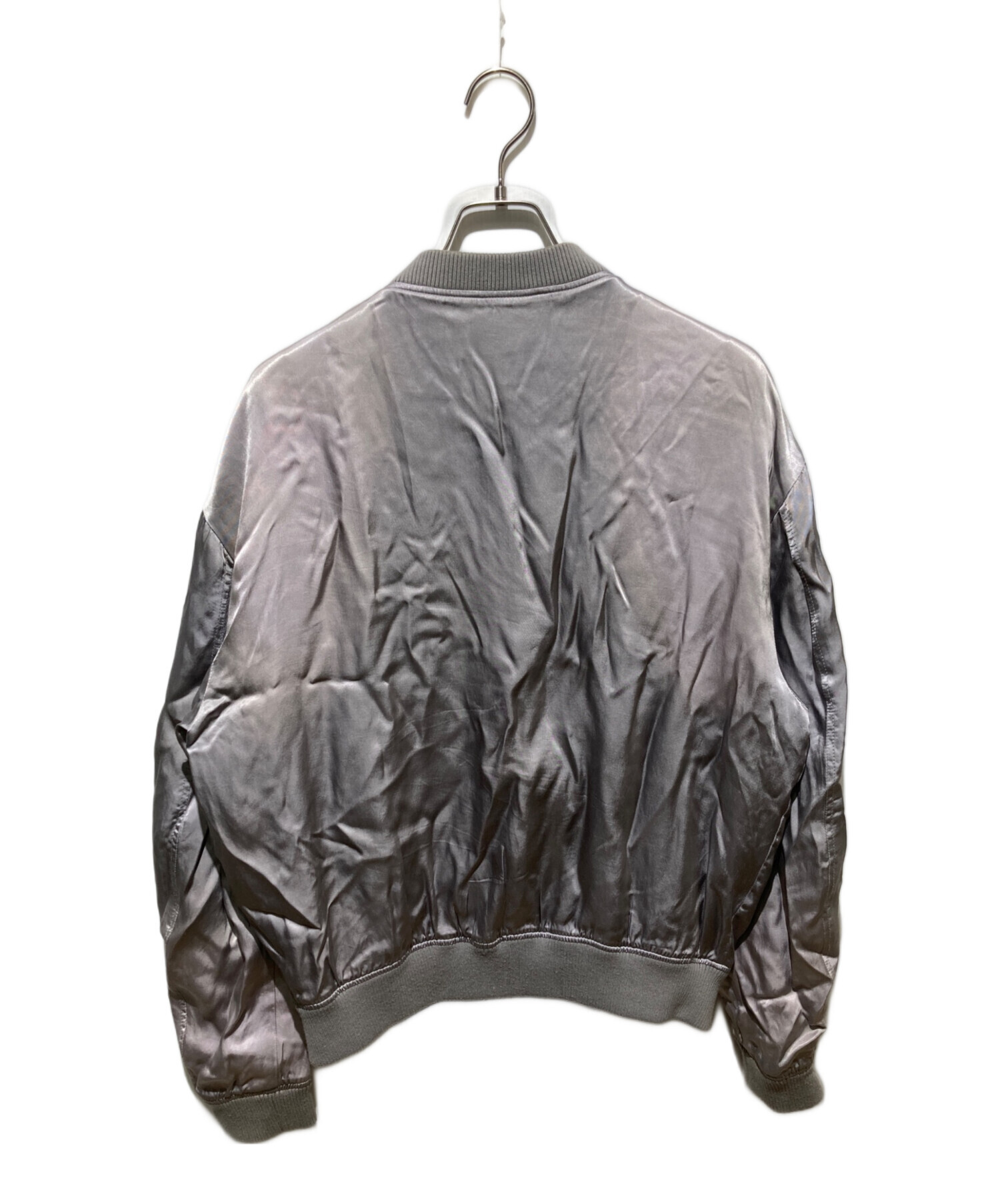 中古・古着通販】DIESEL (ディーゼル) J-MARTEX ブルゾン シルバー