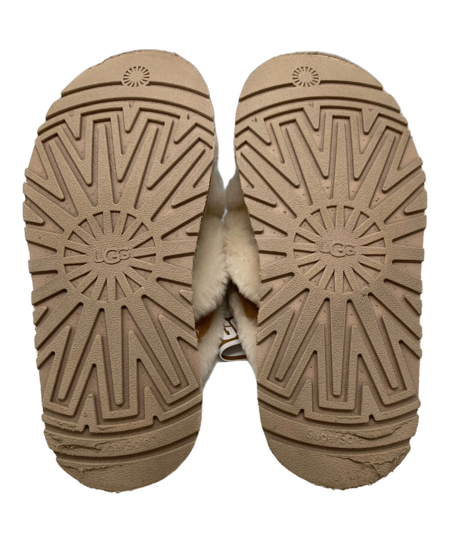 中古・古着通販】UGG (アグ) Disco Cross Slide ベージュ サイズ:23