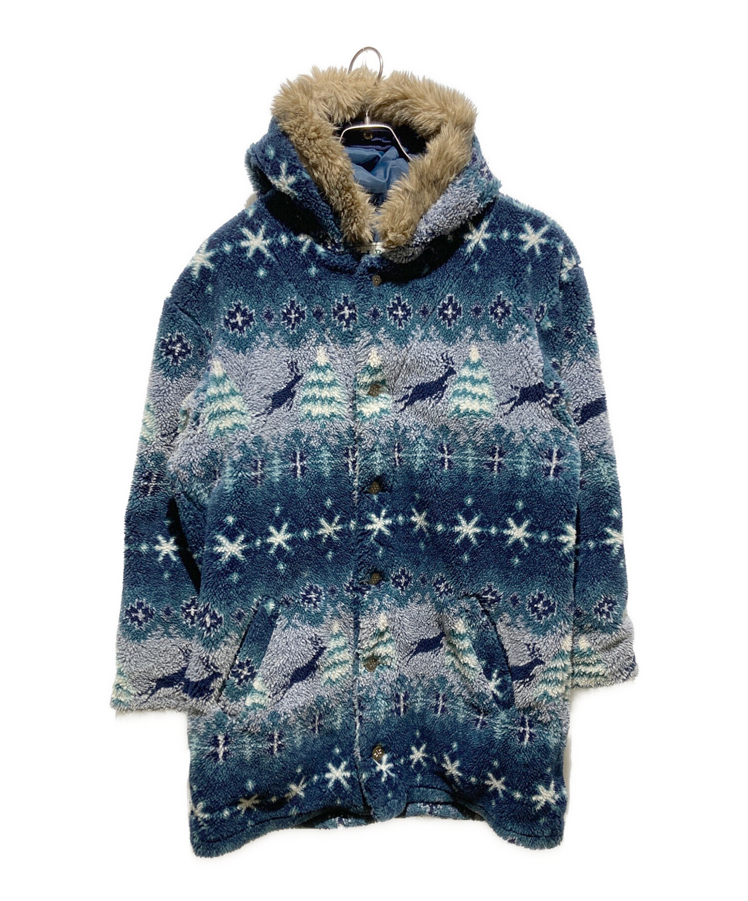 中古・古着通販】L.L.Bean (エルエルビーン) 80sノルディック柄コート