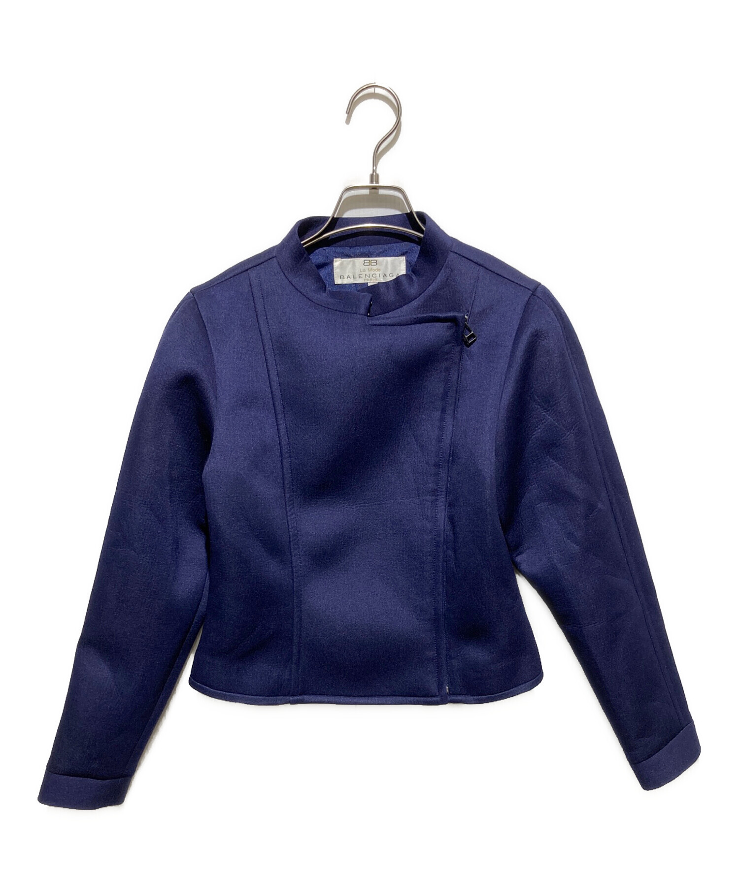 中古・古着通販】BALENCIAGA (バレンシアガ) ノーカラージップアップ 