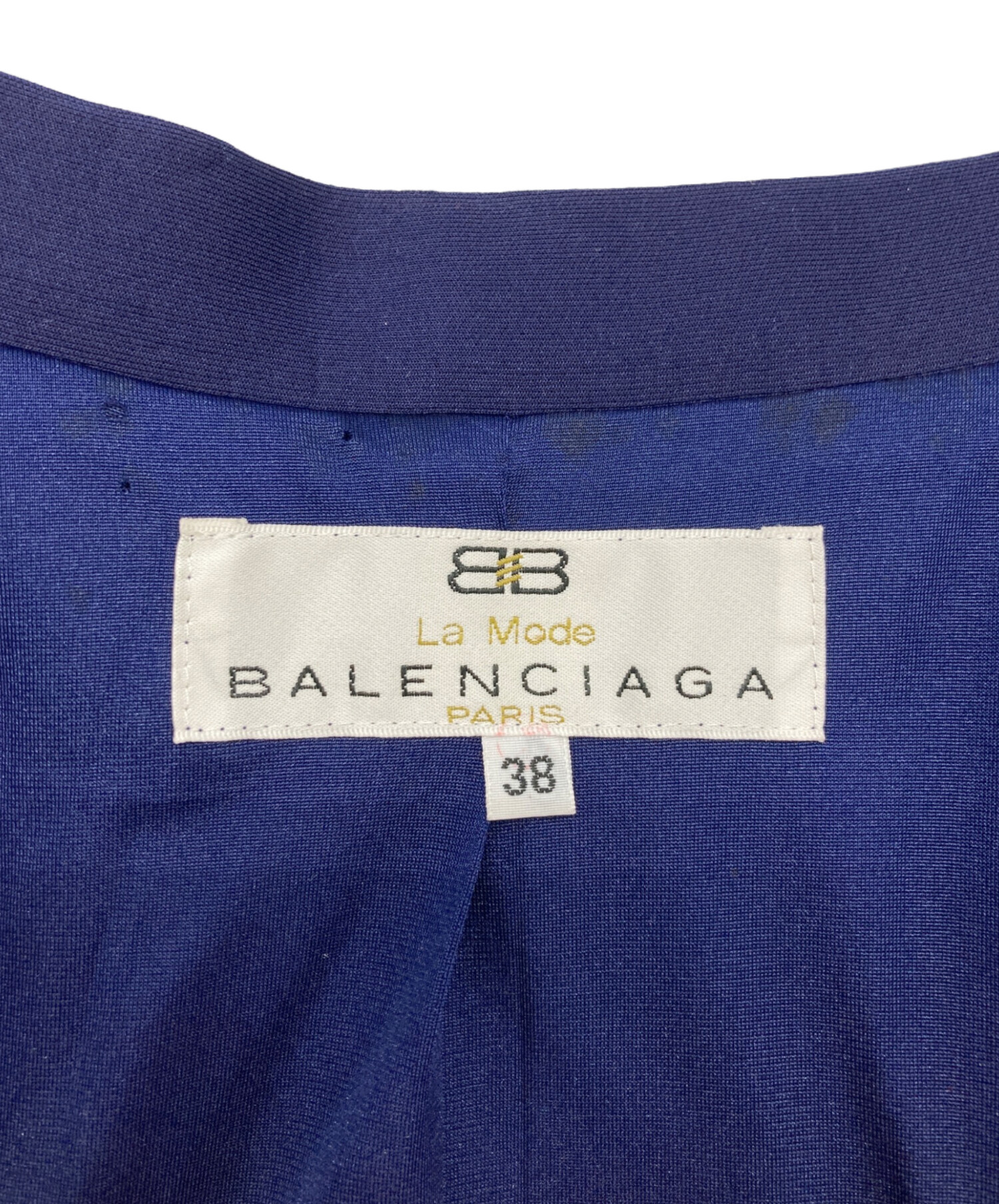 中古・古着通販】BALENCIAGA (バレンシアガ) ノーカラージップアップ 