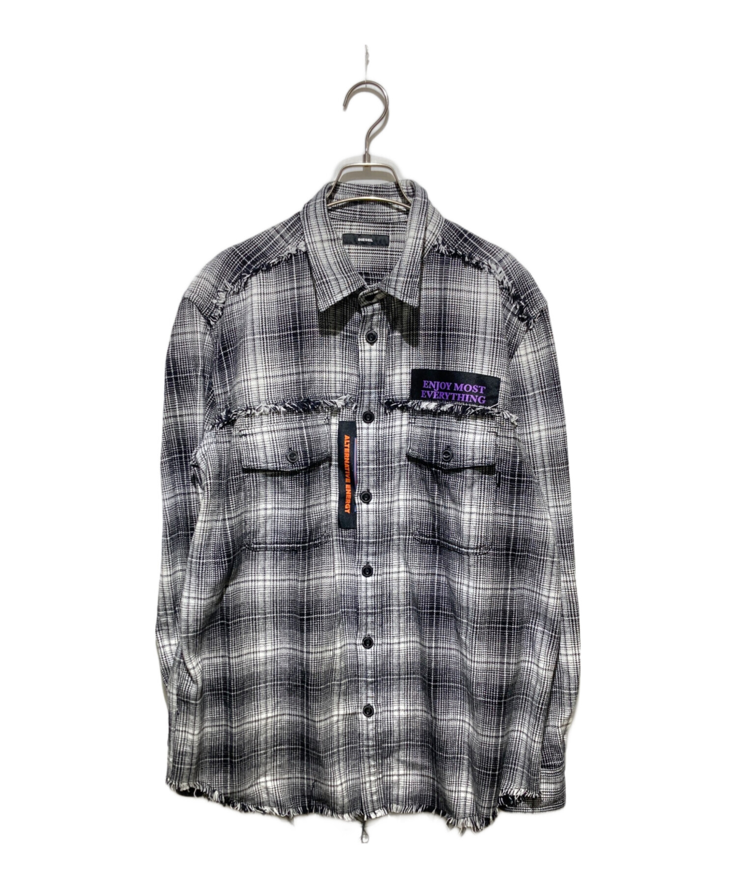 中古・古着通販】DIESEL (ディーゼル) S-MILLER-PATCH/チェック