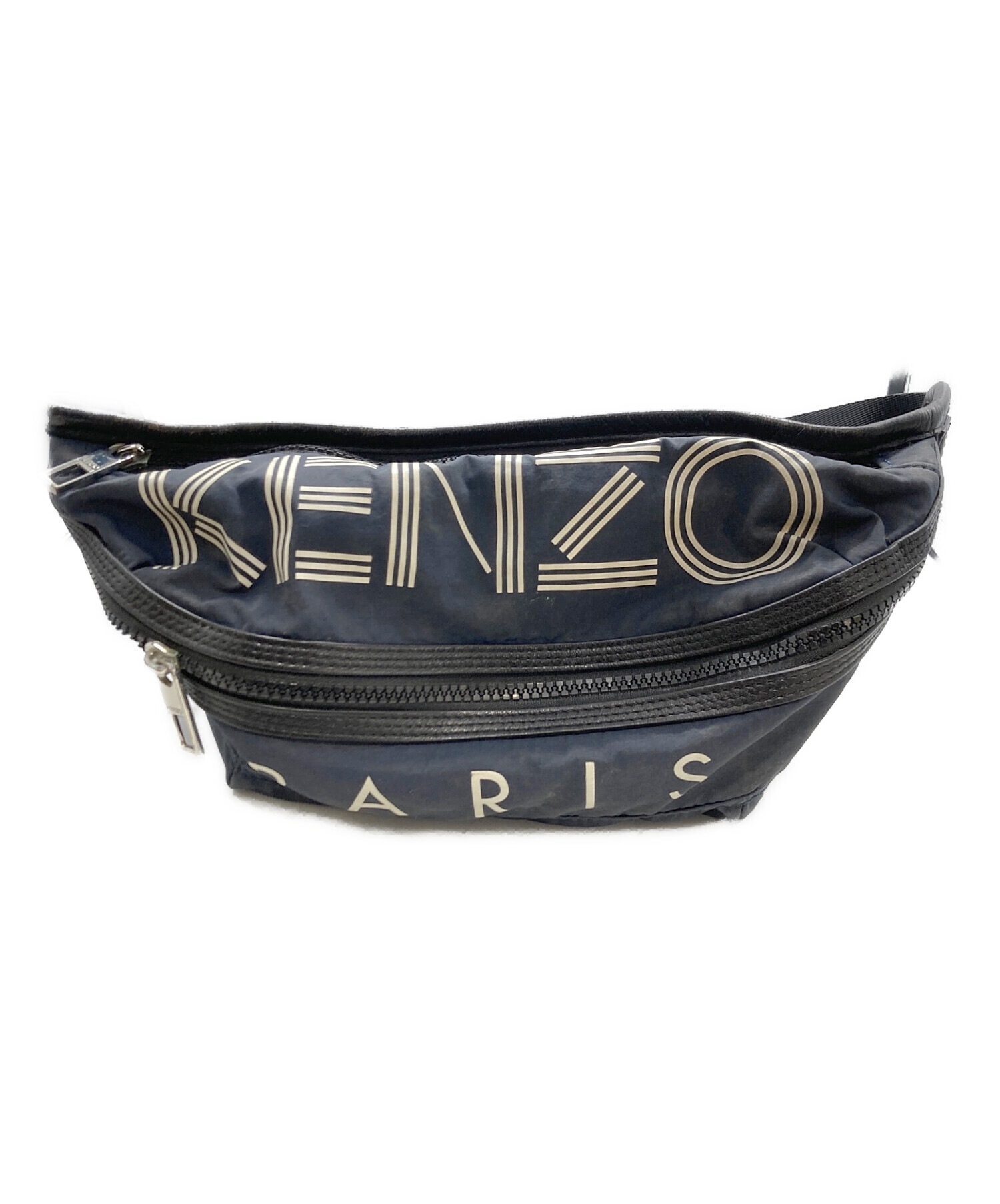 中古・古着通販】KENZO (ケンゾー) ロゴボディーバッグ ブラック